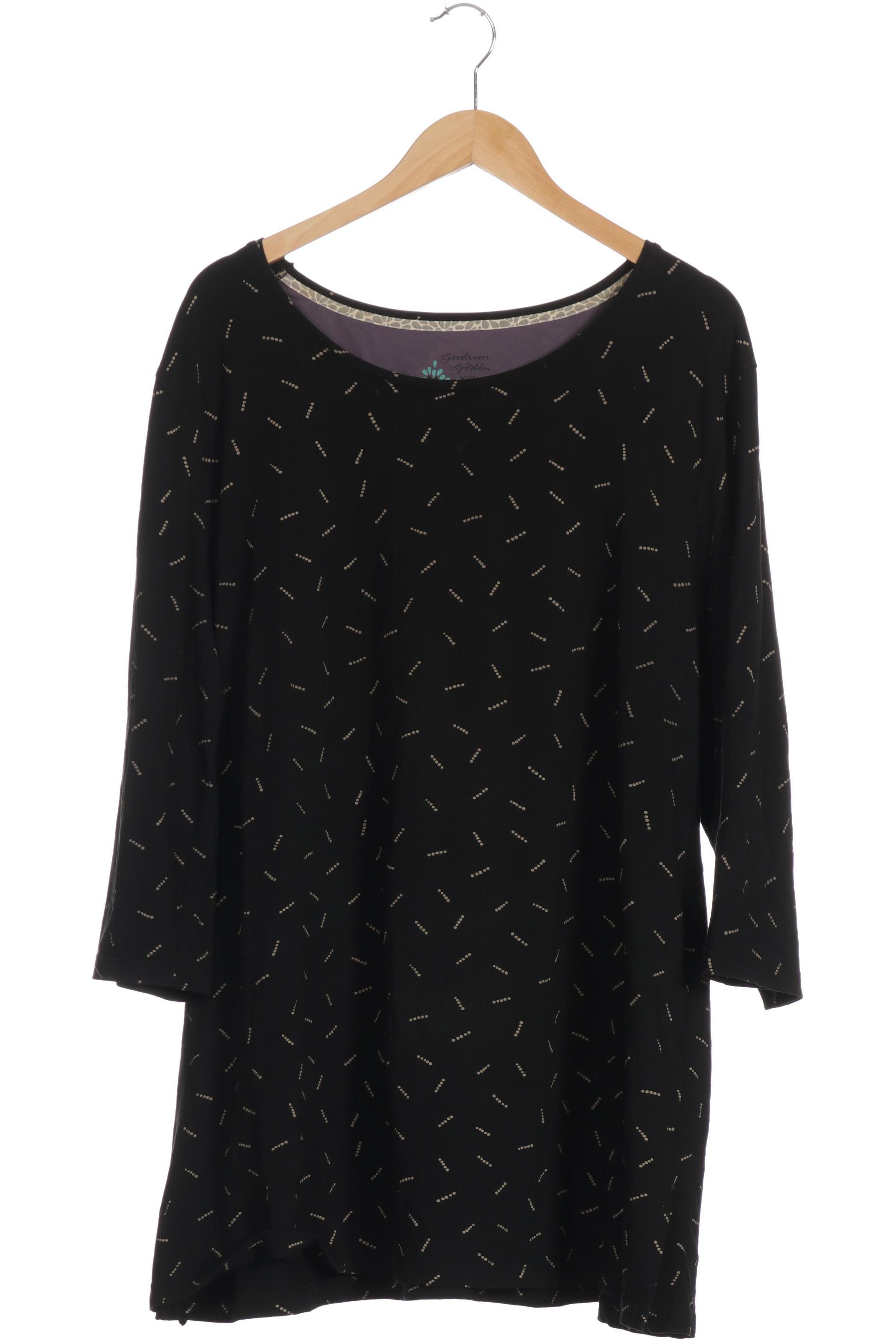 

Gudrun Sjödén Damen Bluse, schwarz, Gr.