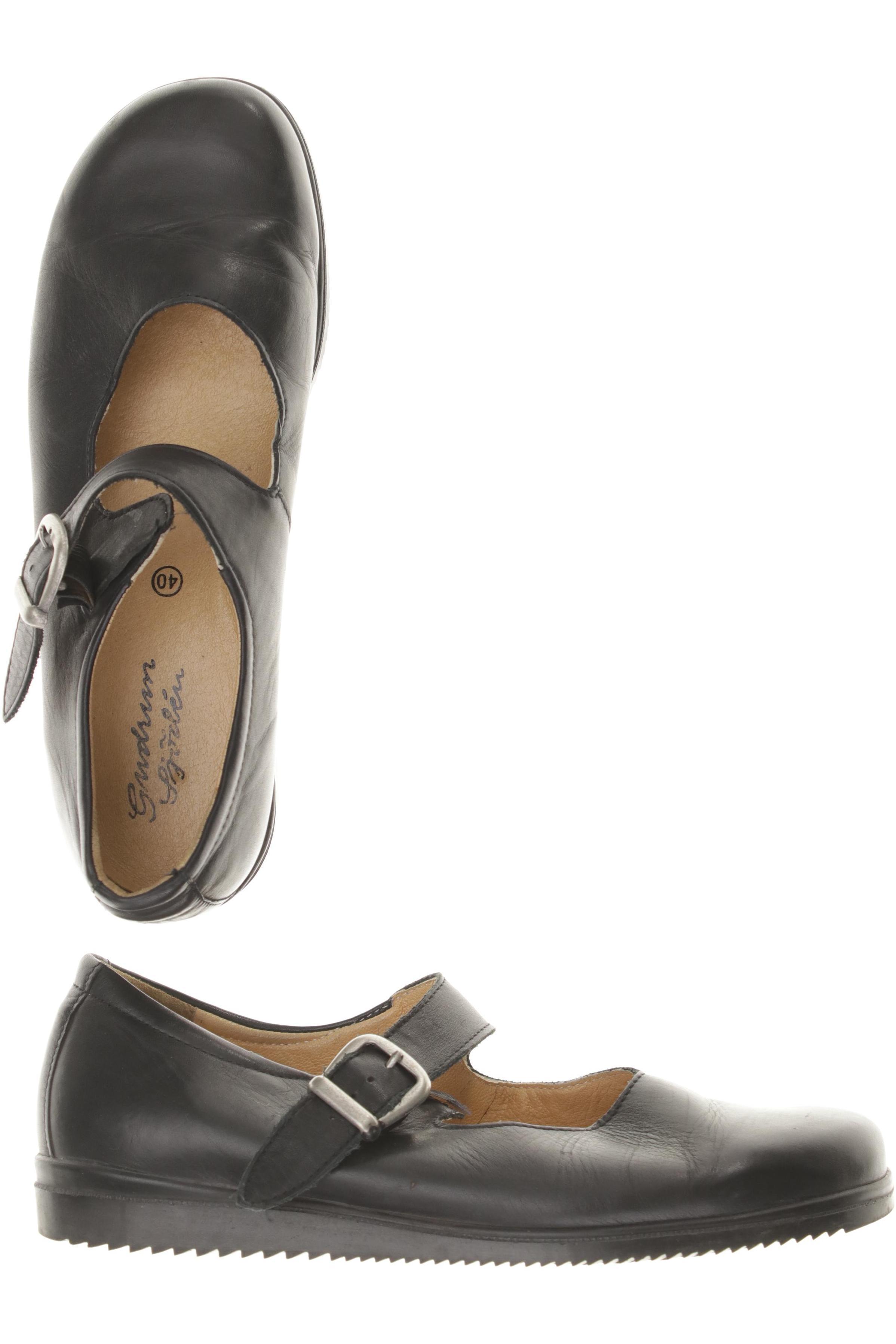 

Gudrun Sjödén Damen Halbschuh, schwarz, Gr. 40.5