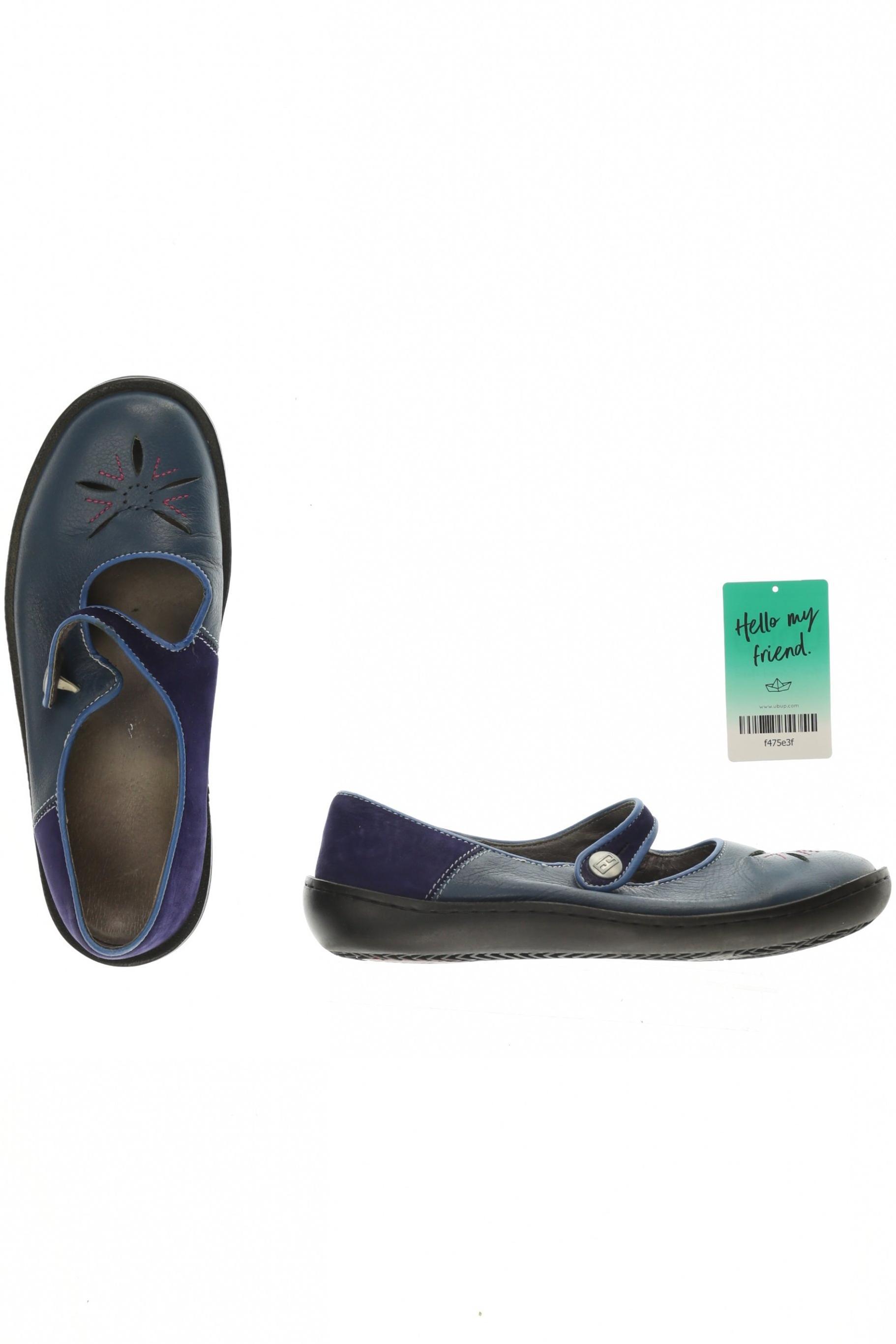 

Gudrun Sjödén Damen Halbschuh, blau, Gr. 38