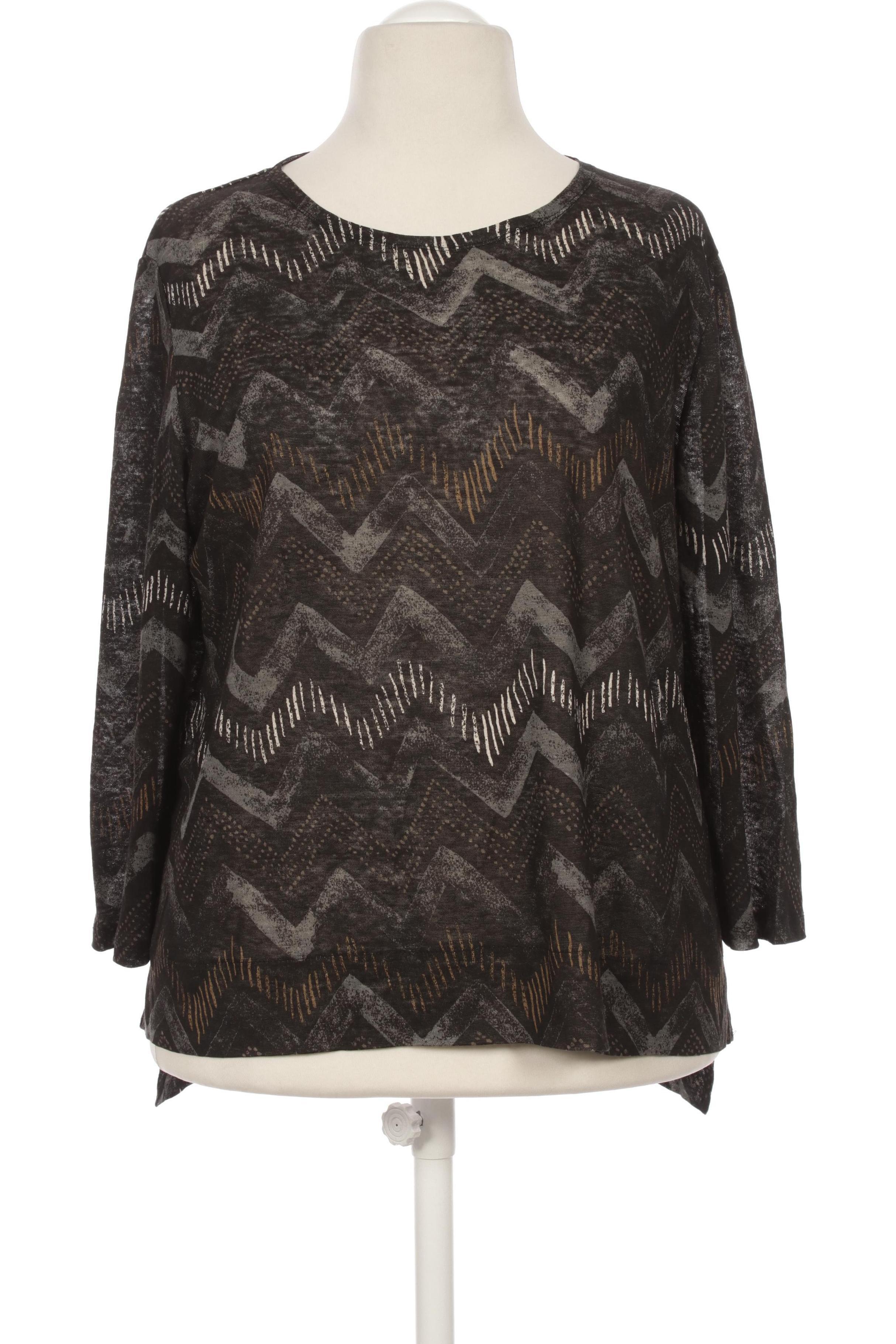 

Gudrun Sjödén Damen Langarmshirt, braun, Gr.