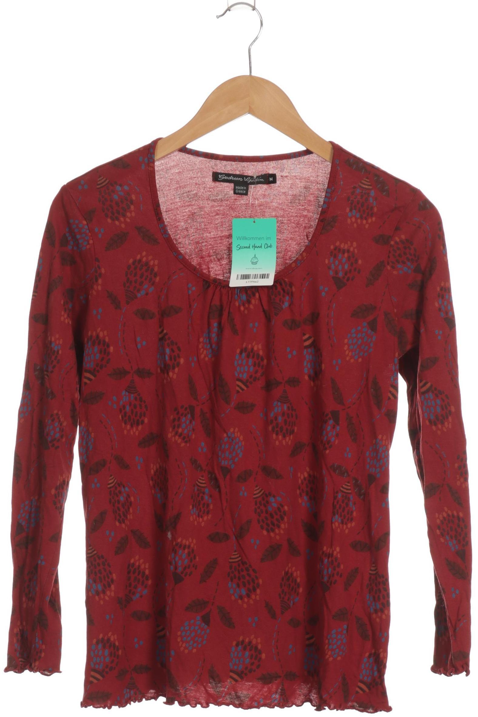 

Gudrun Sjödén Damen Langarmshirt, rot, Gr.