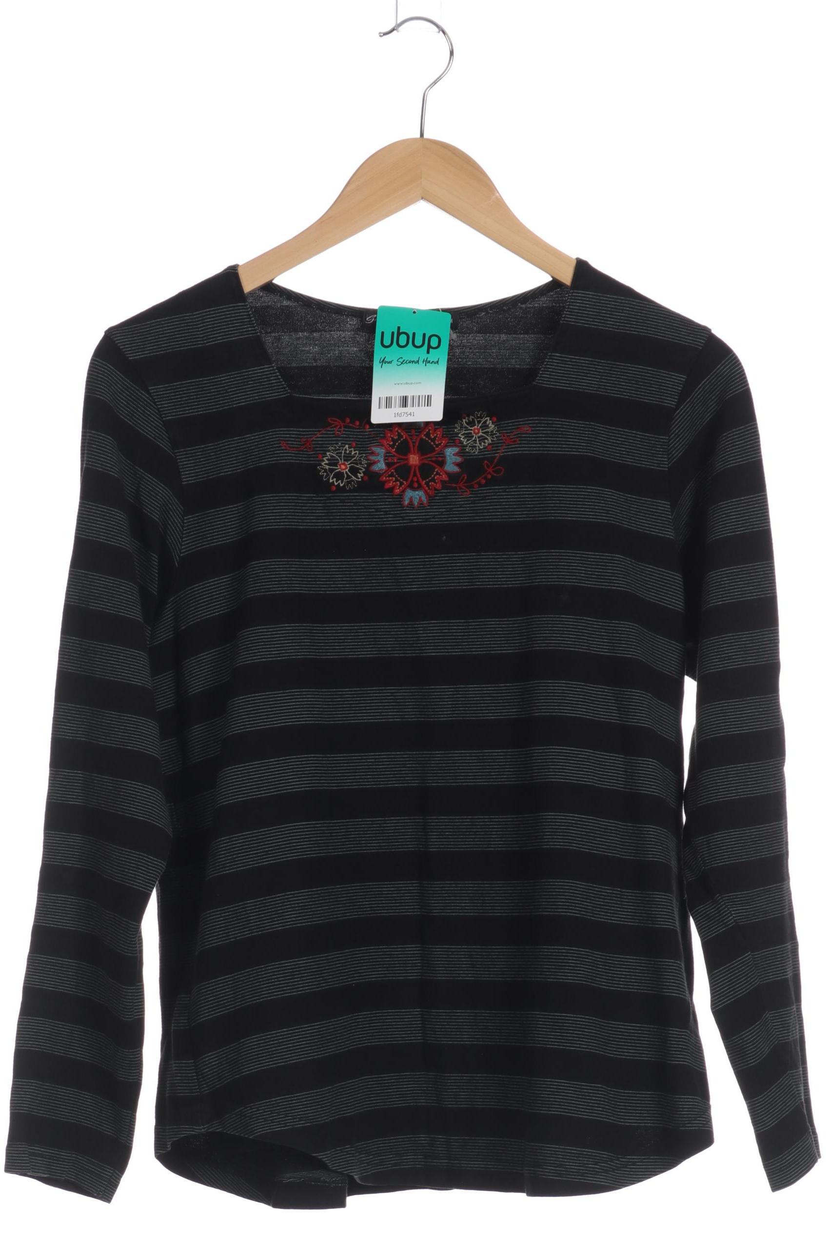 

Gudrun Sjödén Damen Langarmshirt, schwarz, Gr.