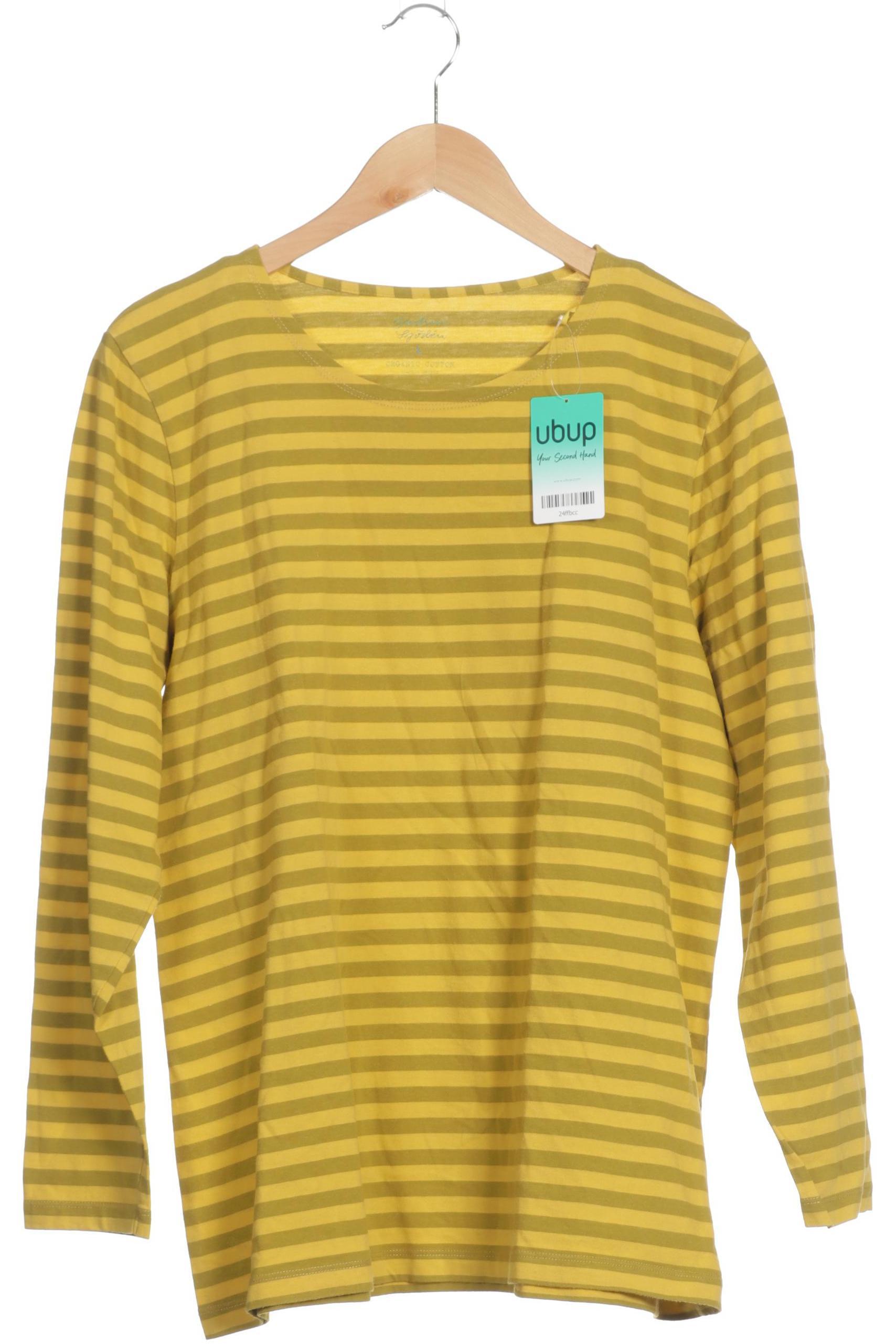 

Gudrun Sjödén Damen Langarmshirt, gelb, Gr.