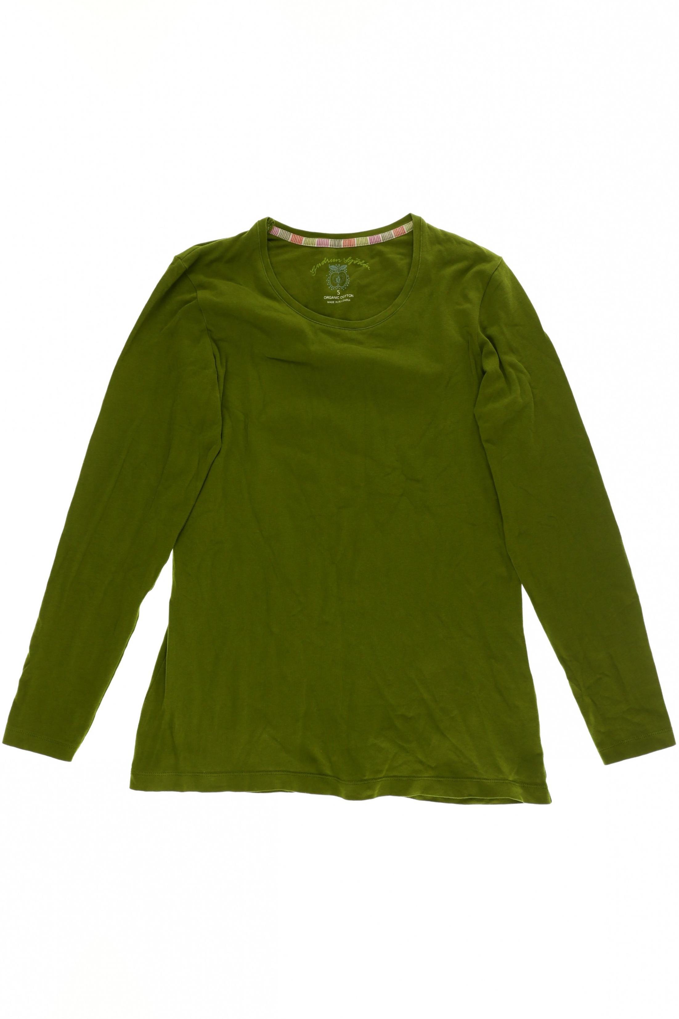 

Gudrun Sjödén Damen Langarmshirt, grün, Gr.