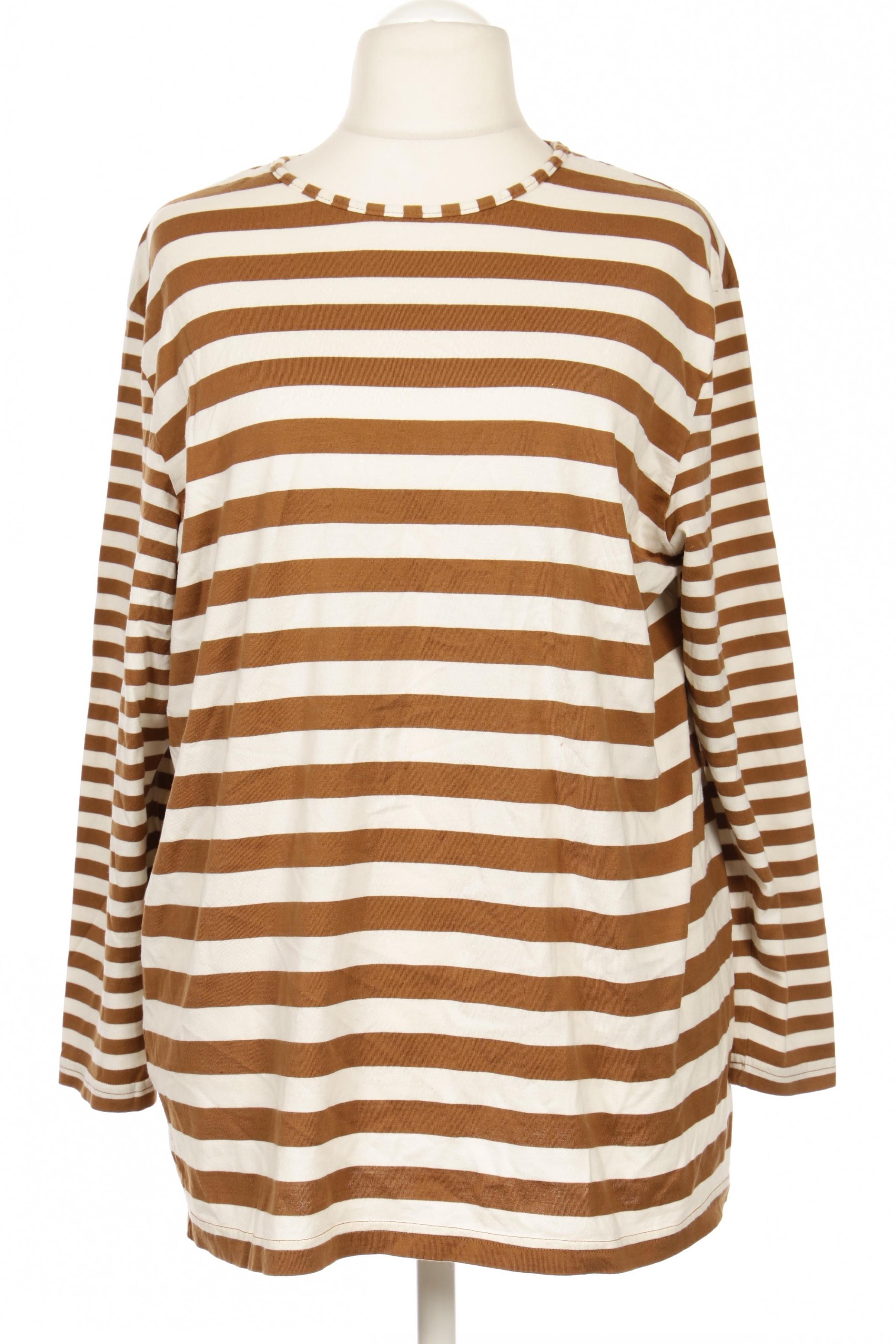 

Gudrun Sjödén Damen Langarmshirt, braun, Gr.