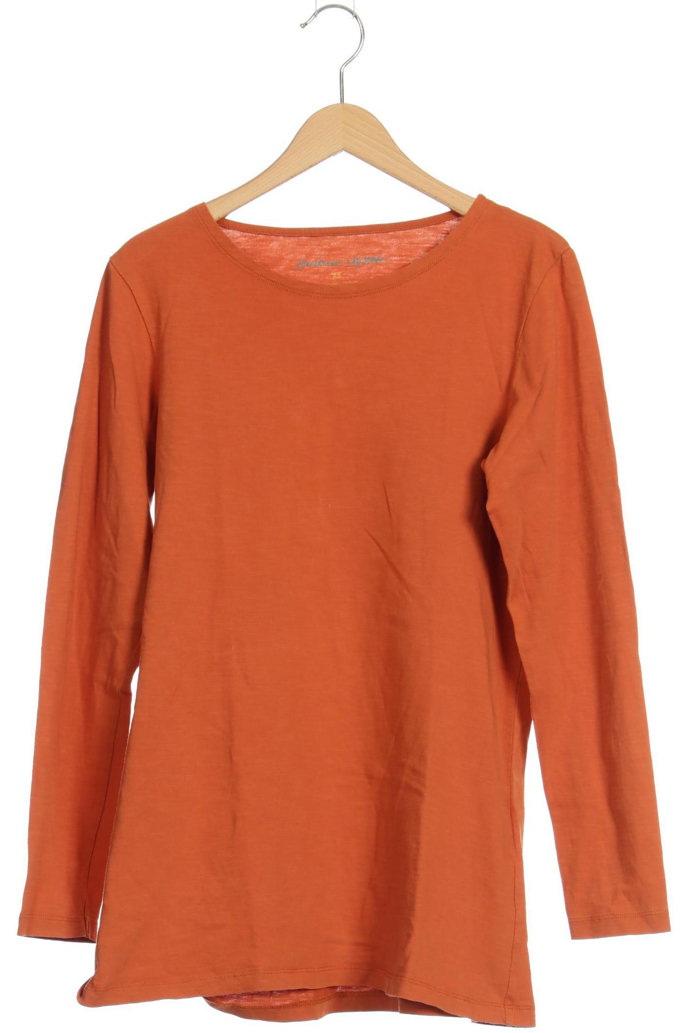 

Gudrun Sjödén Damen Langarmshirt, orange, Gr.