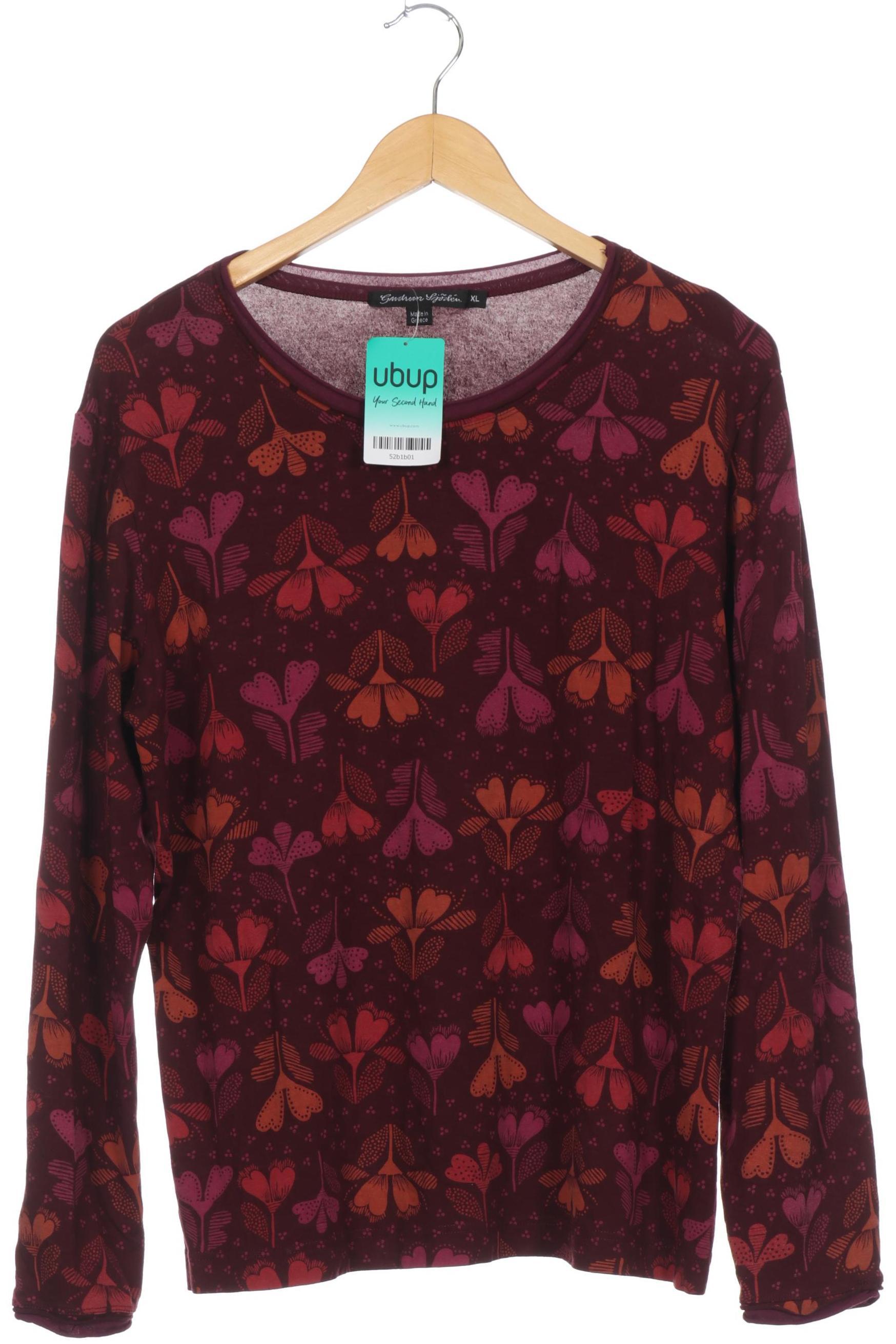 

Gudrun Sjödén Damen Langarmshirt, braun, Gr.