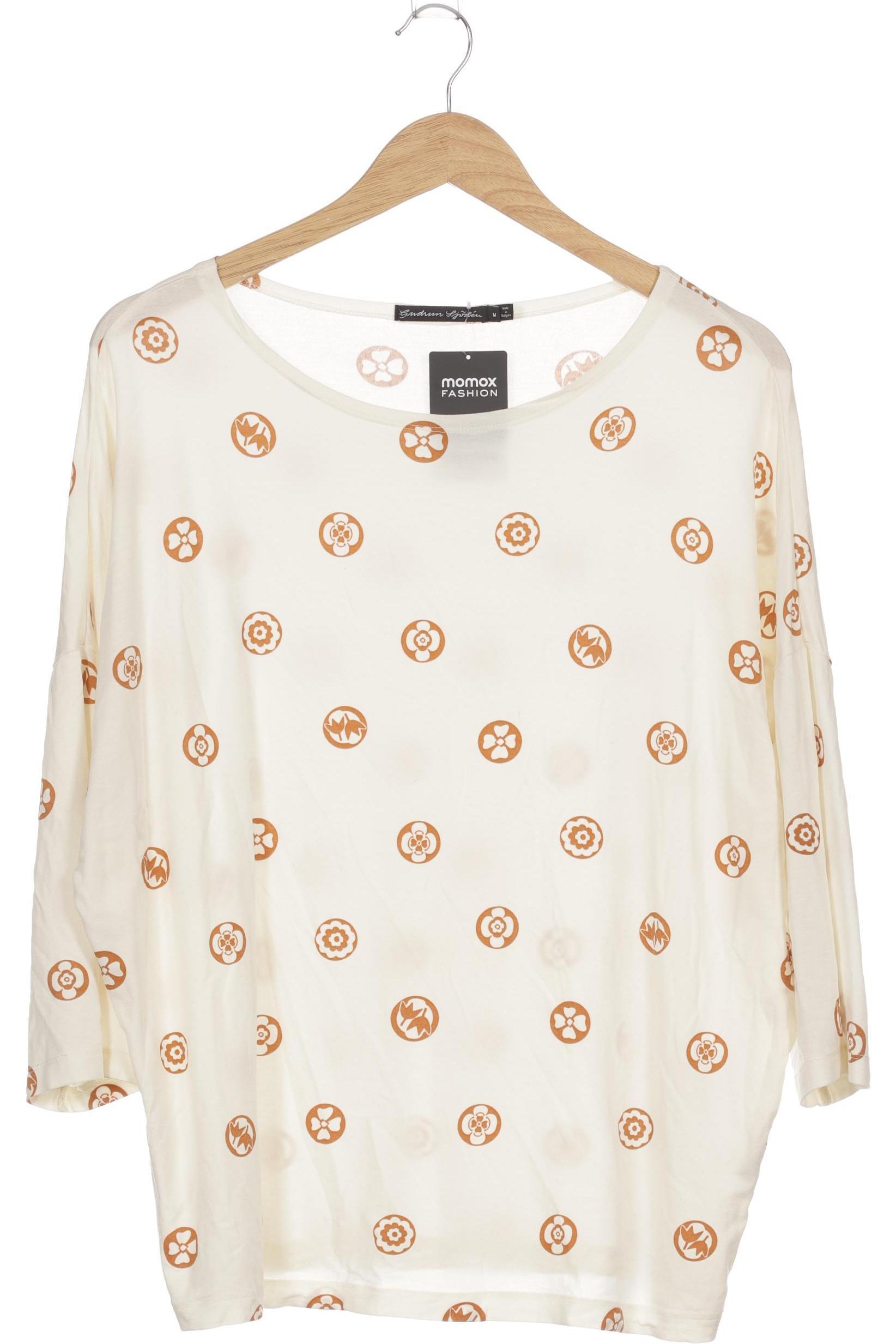 

Gudrun Sjödén Damen Langarmshirt, beige, Gr.