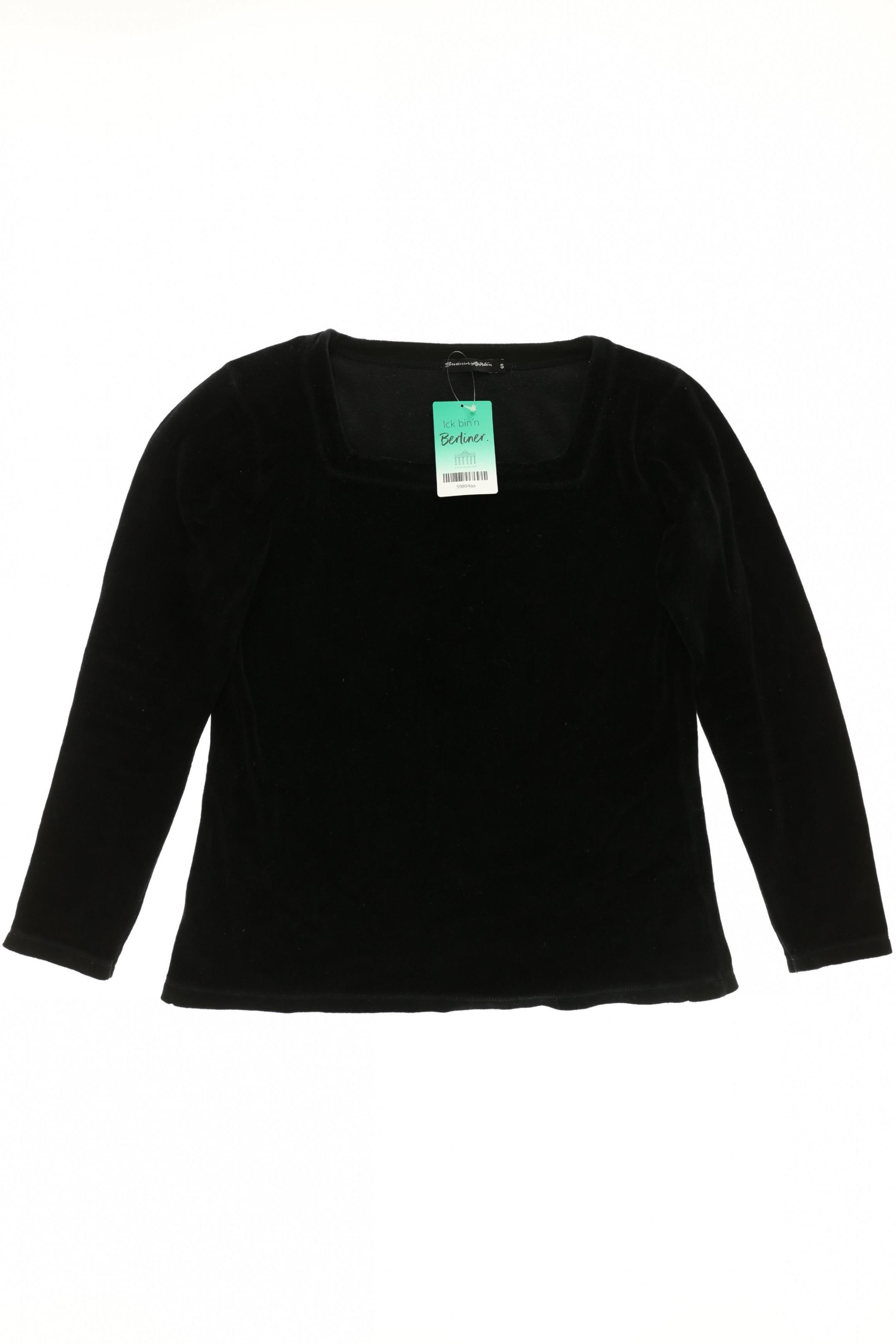 

Gudrun Sjödén Damen Langarmshirt, schwarz, Gr.