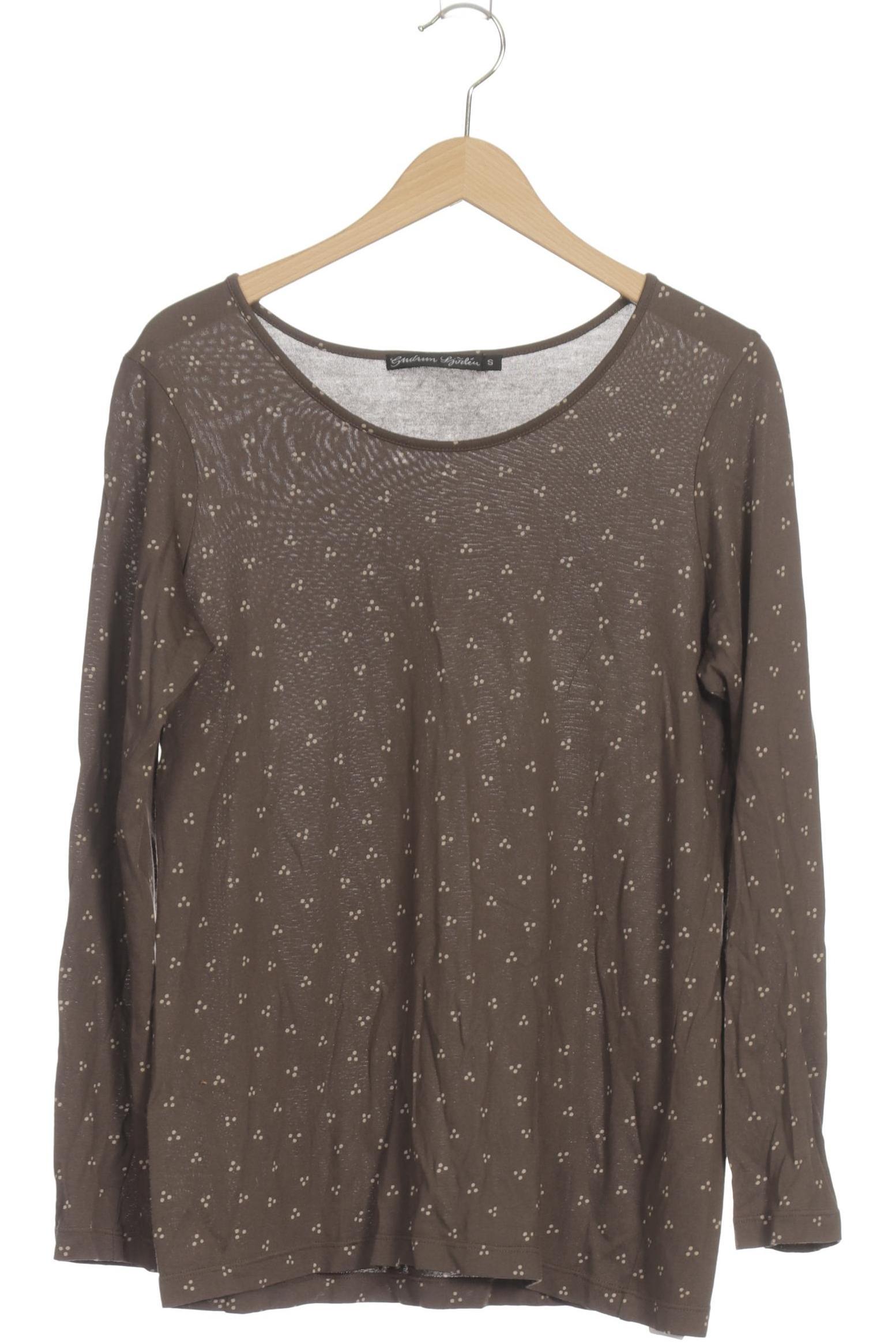 

Gudrun Sjödén Damen Langarmshirt, braun, Gr.