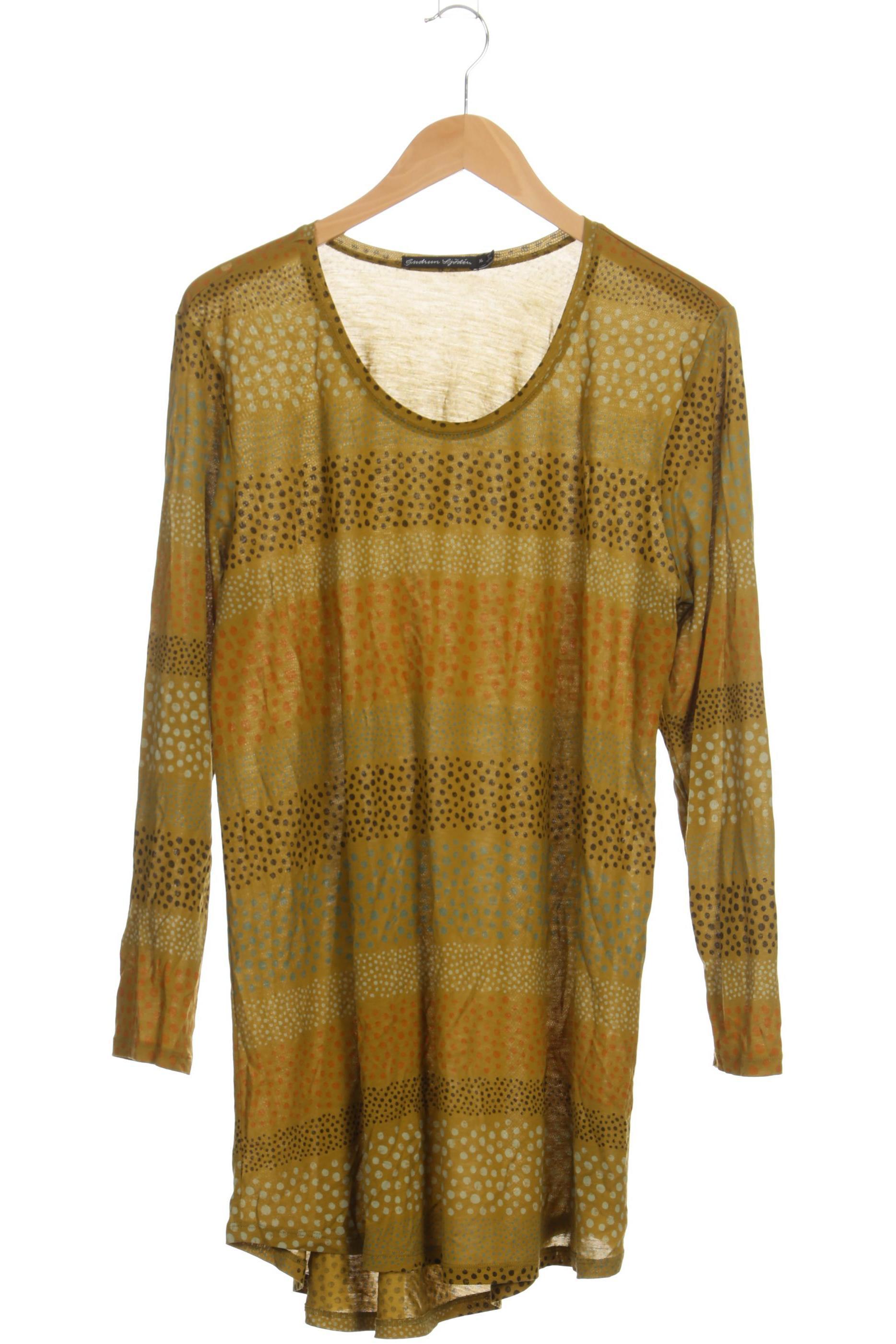 

Gudrun Sjödén Damen Langarmshirt, braun, Gr.