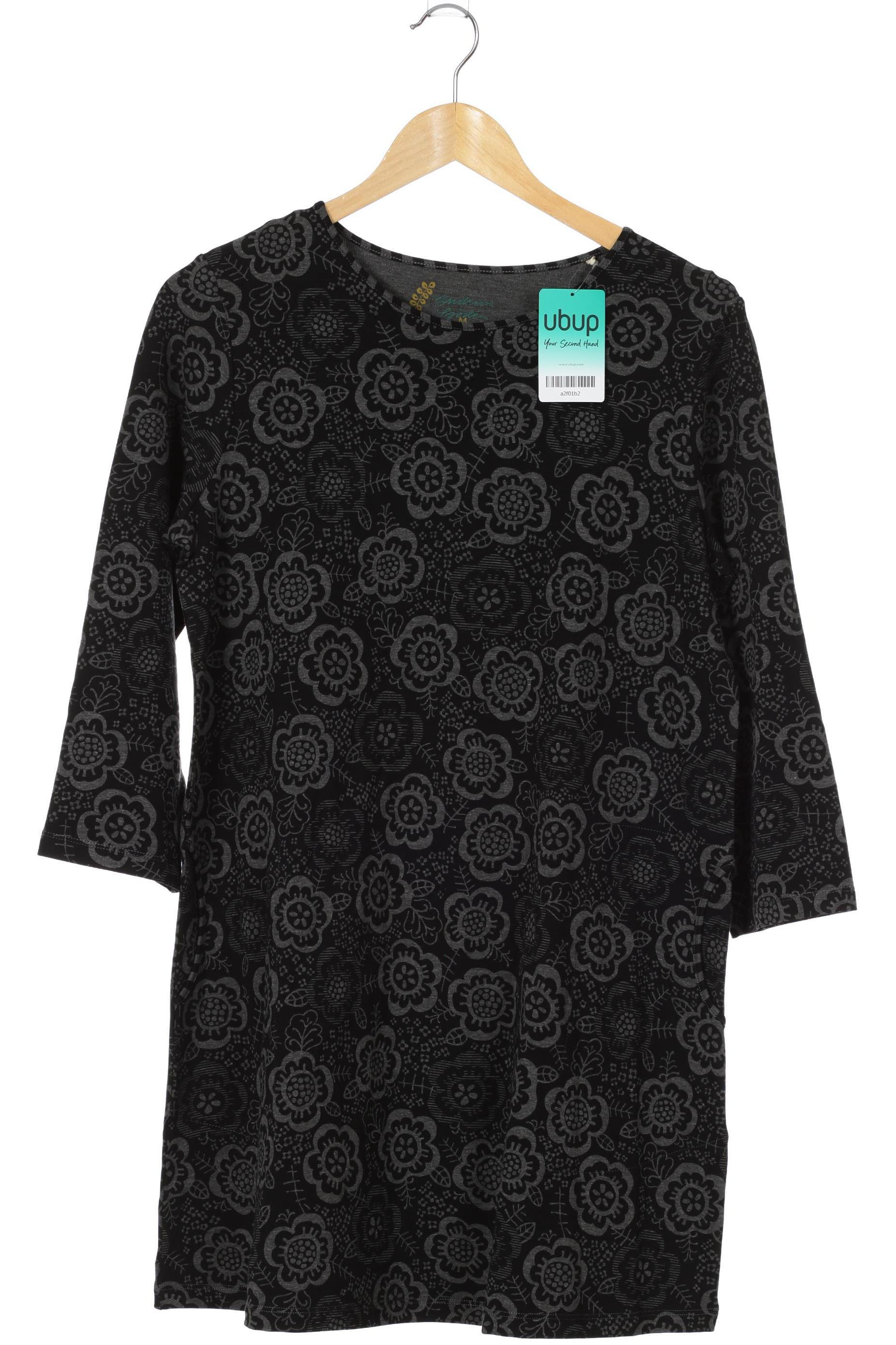 

Gudrun Sjödén Damen Langarmshirt, grau, Gr.
