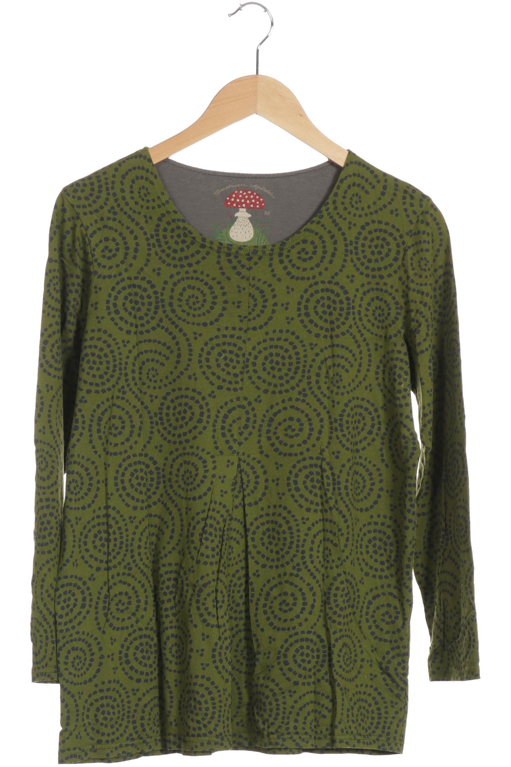 

Gudrun Sjödén Damen Langarmshirt, grün, Gr.