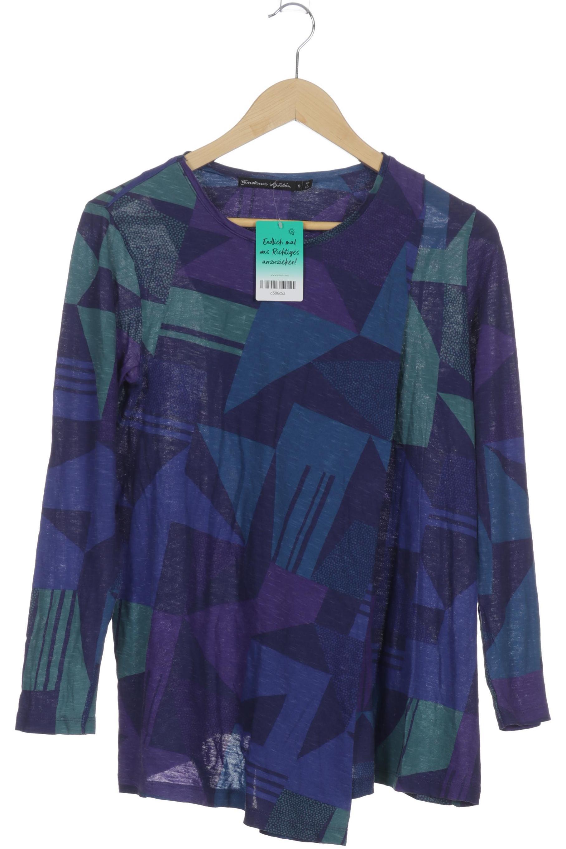 

Gudrun Sjödén Damen Langarmshirt, lila, Gr.