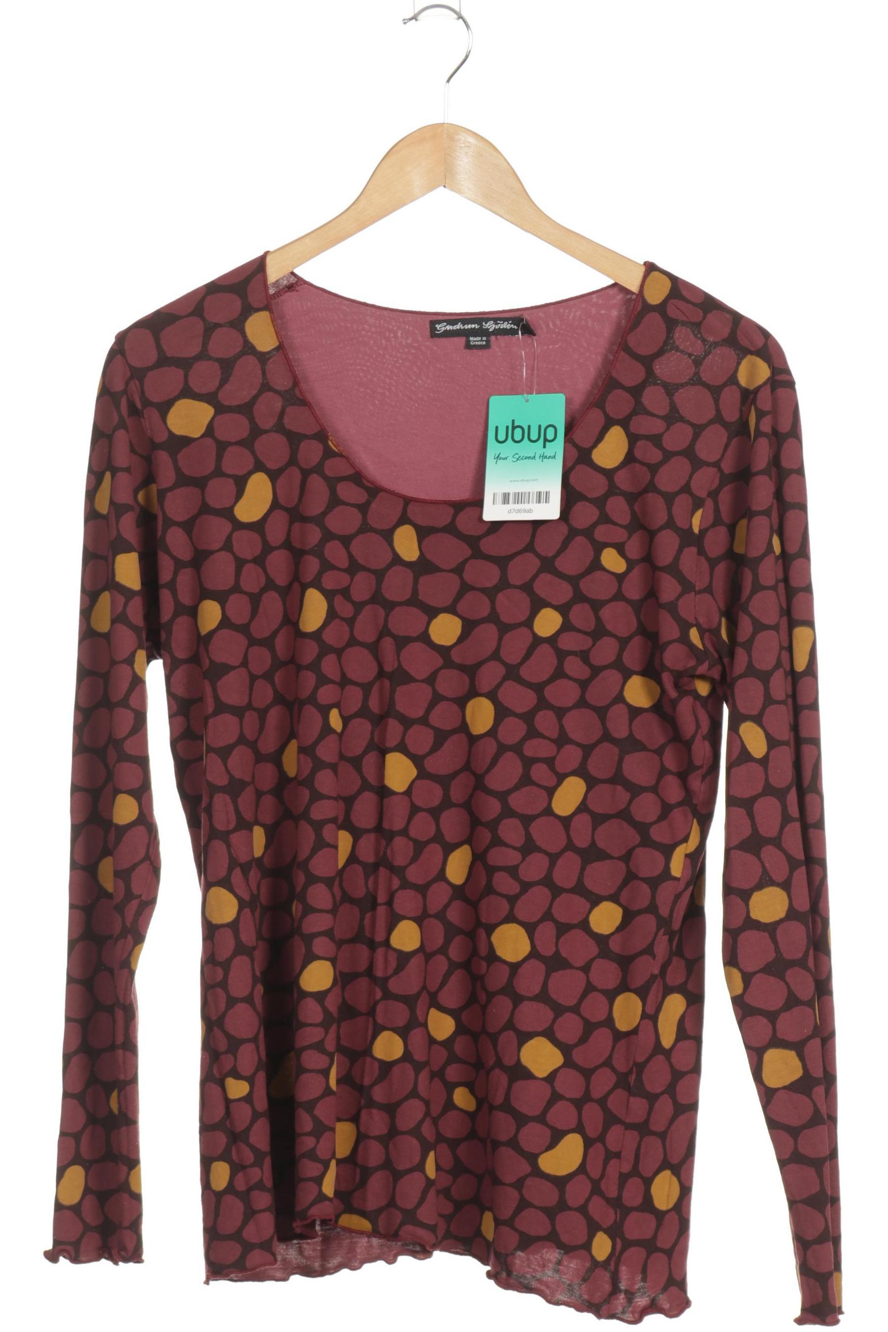 

Gudrun Sjödén Damen Langarmshirt, rot, Gr.