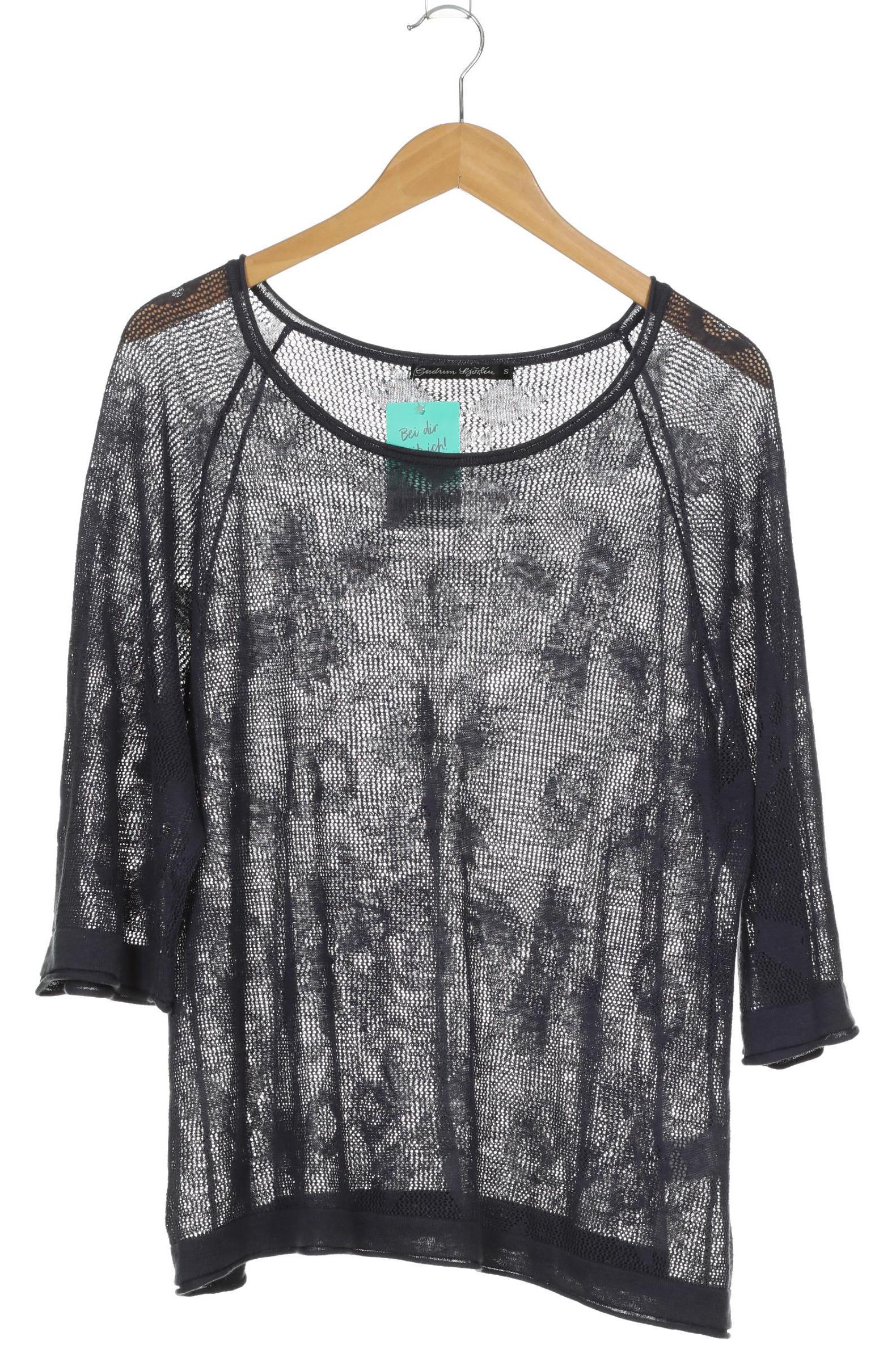 

Gudrun Sjödén Damen Langarmshirt, blau, Gr.