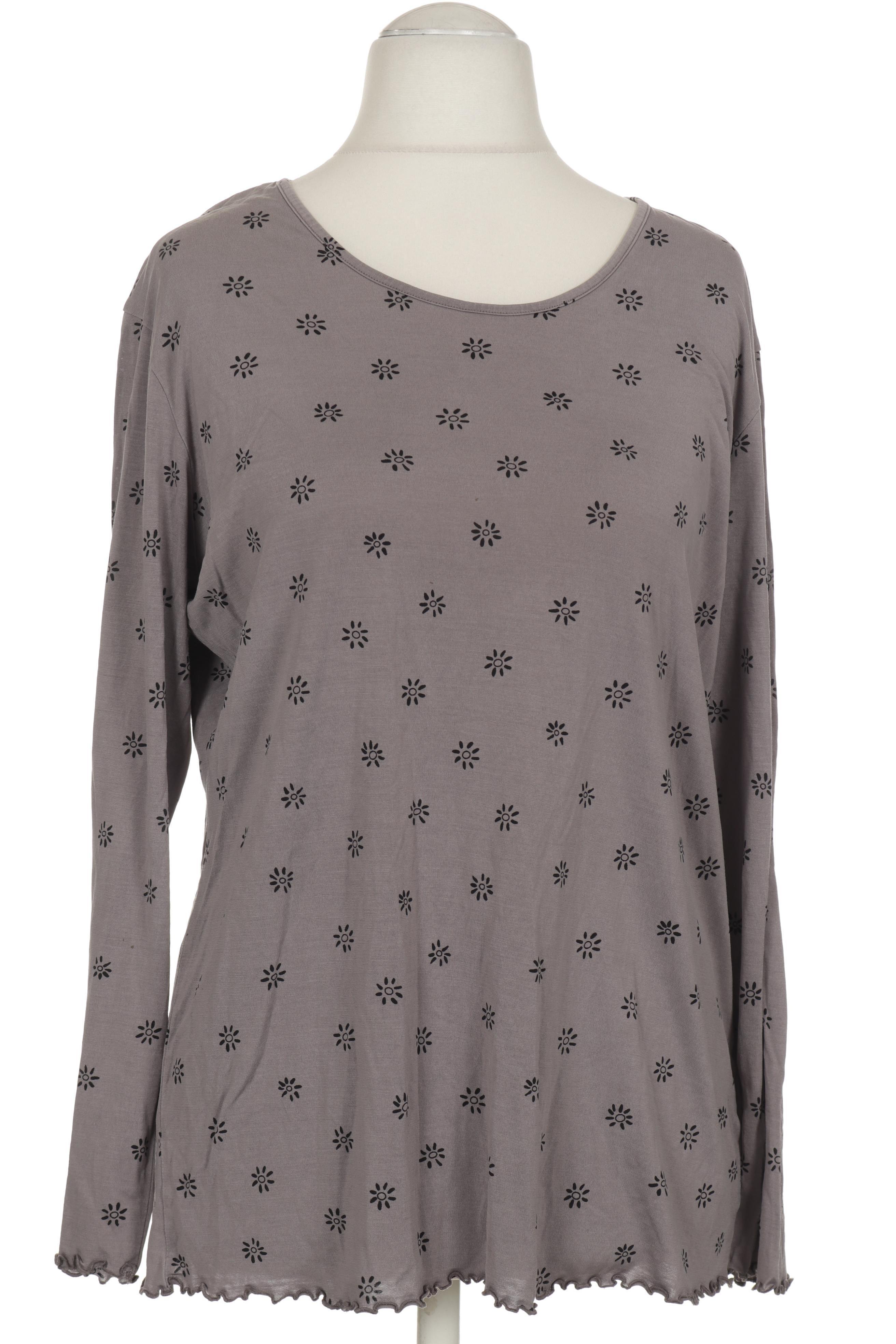 

Gudrun Sjödén Damen Langarmshirt, grau, Gr.