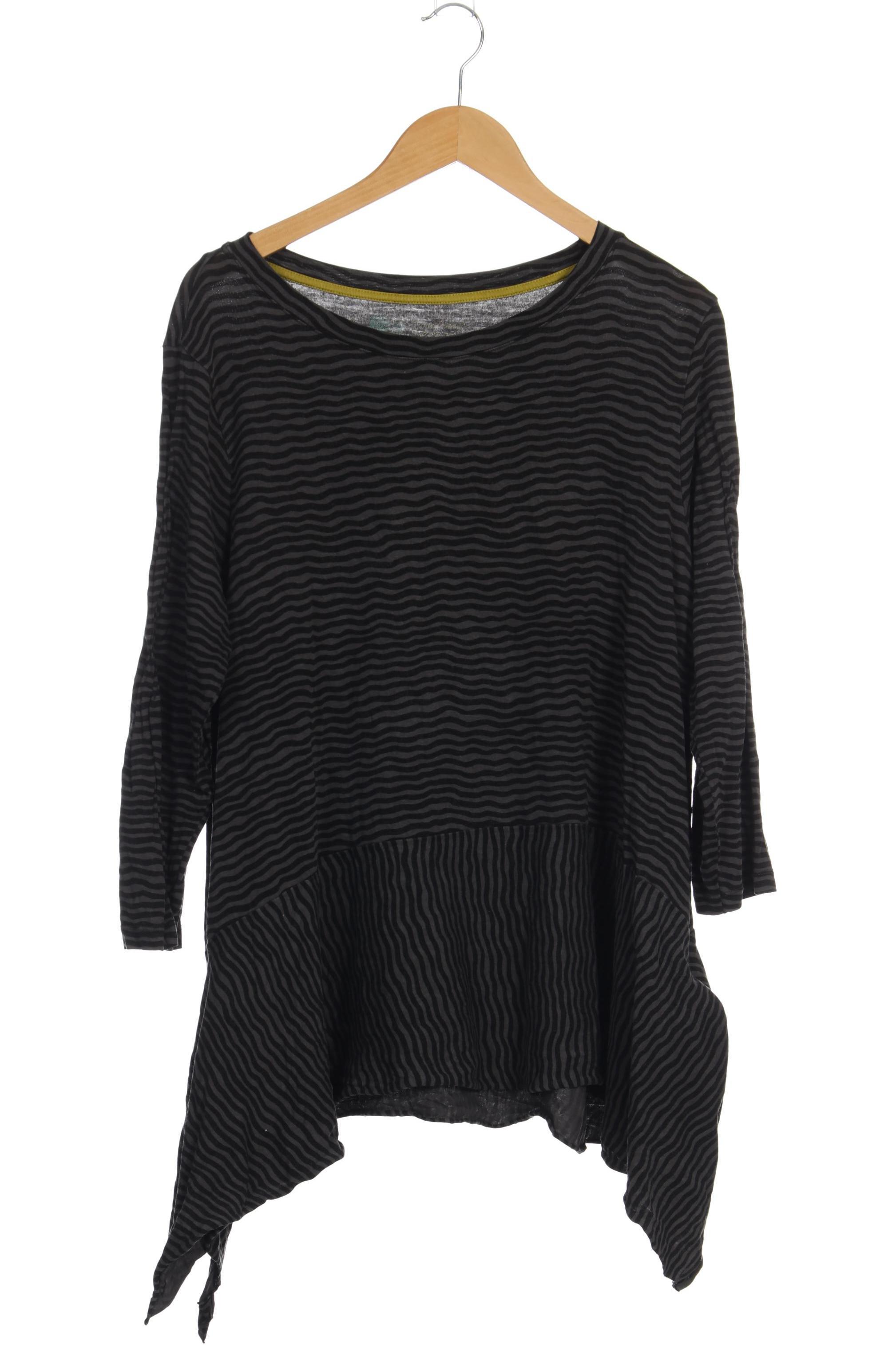 

Gudrun Sjödén Damen Langarmshirt, grau, Gr.