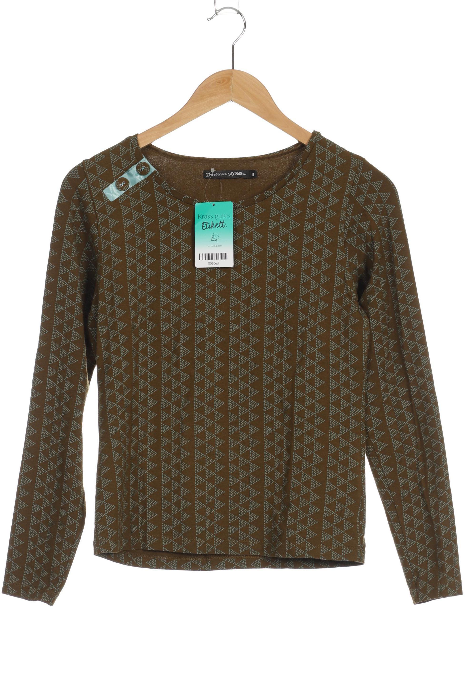 

Gudrun Sjödén Damen Langarmshirt, braun, Gr.