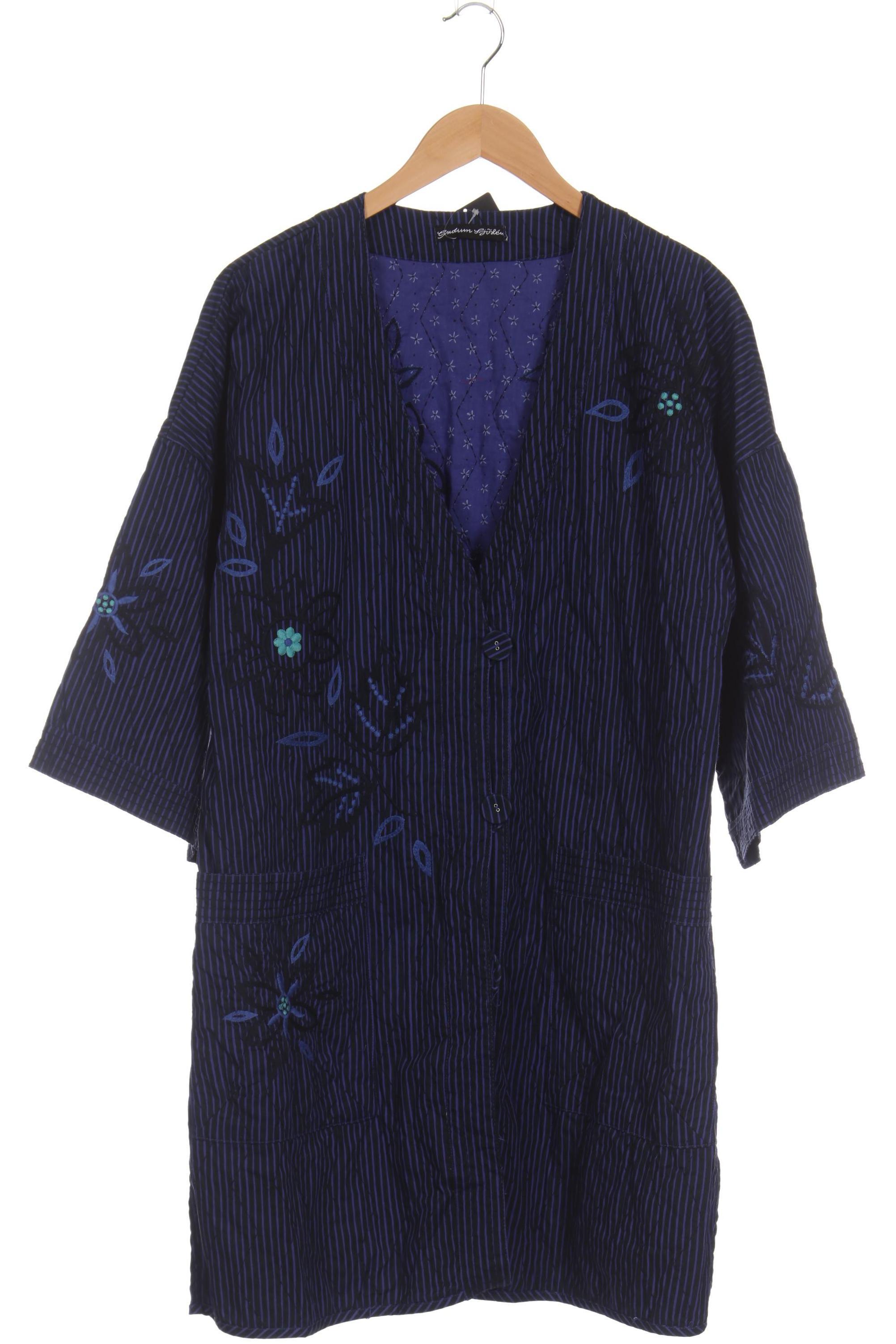 

Gudrun Sjödén Damen Mantel, blau, Gr.