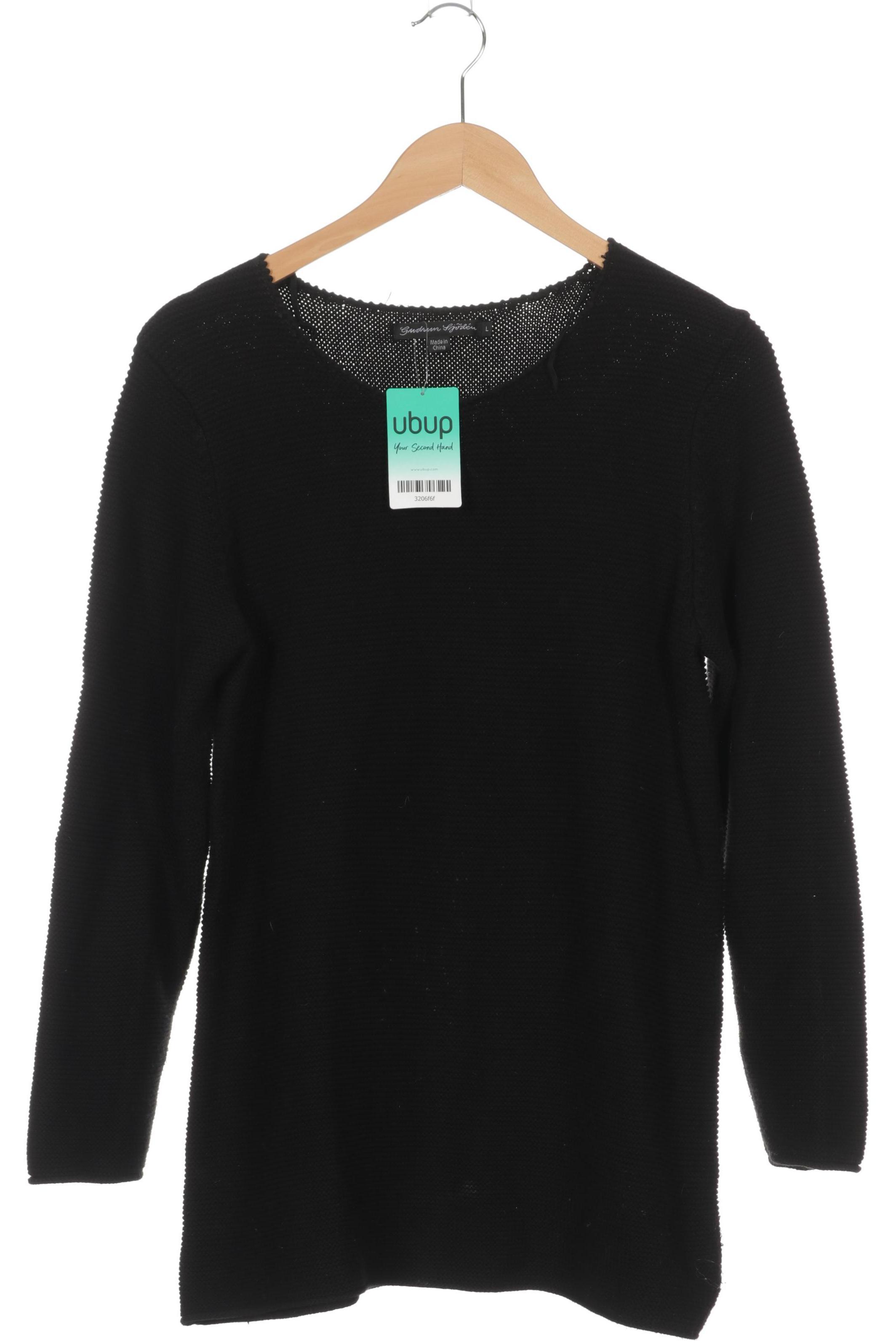 

Gudrun Sjödén Damen Pullover, schwarz, Gr.