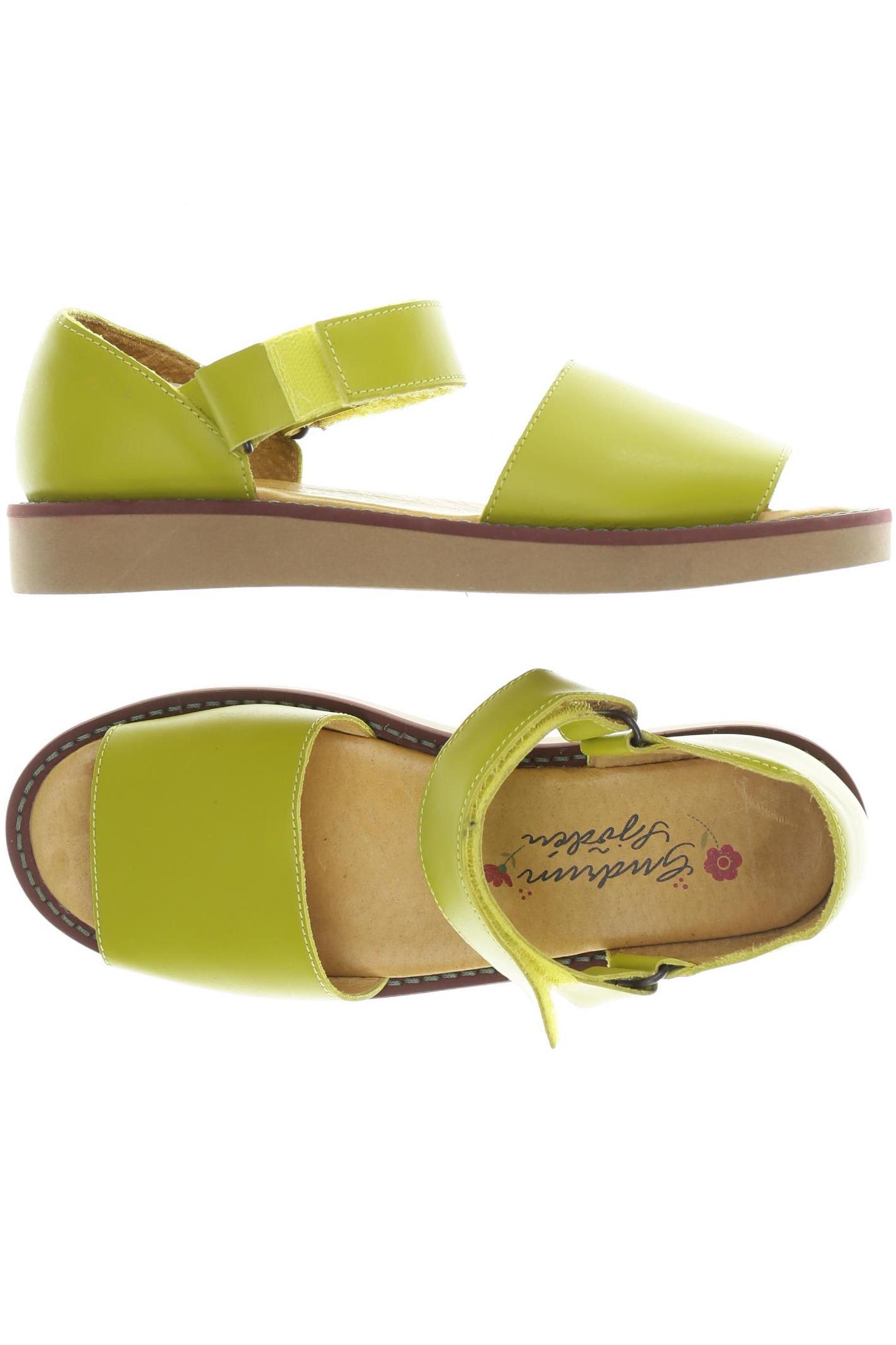 

Gudrun Sjödén Damen Sandale, grün, Gr. 39