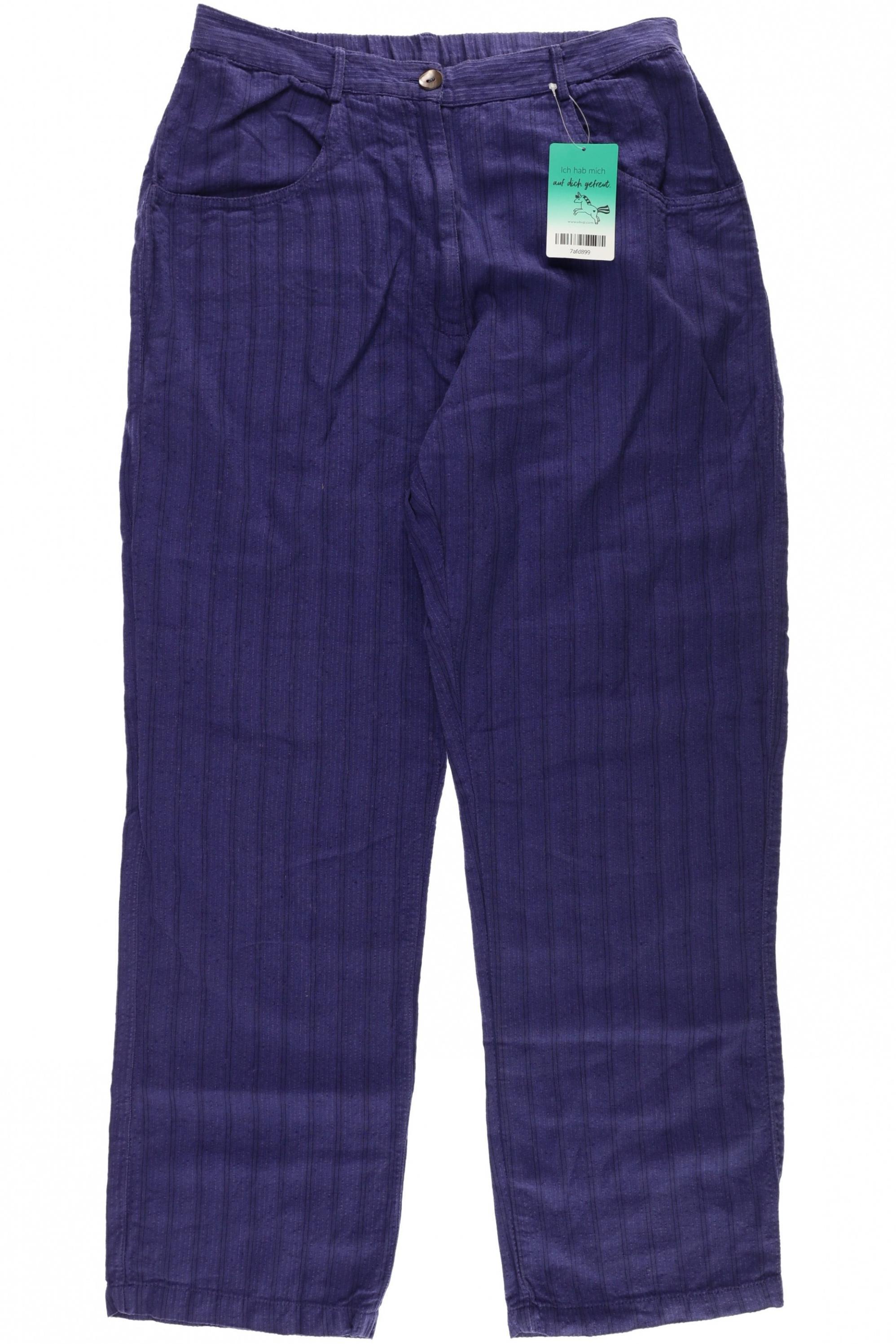 

Gudrun Sjödén Damen Stoffhose, blau, Gr.