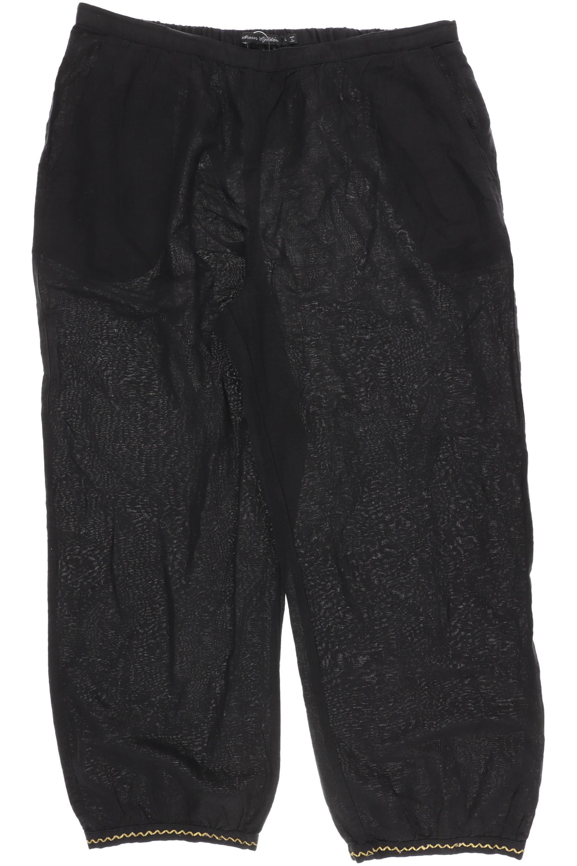 

Gudrun Sjödén Damen Stoffhose, schwarz, Gr.