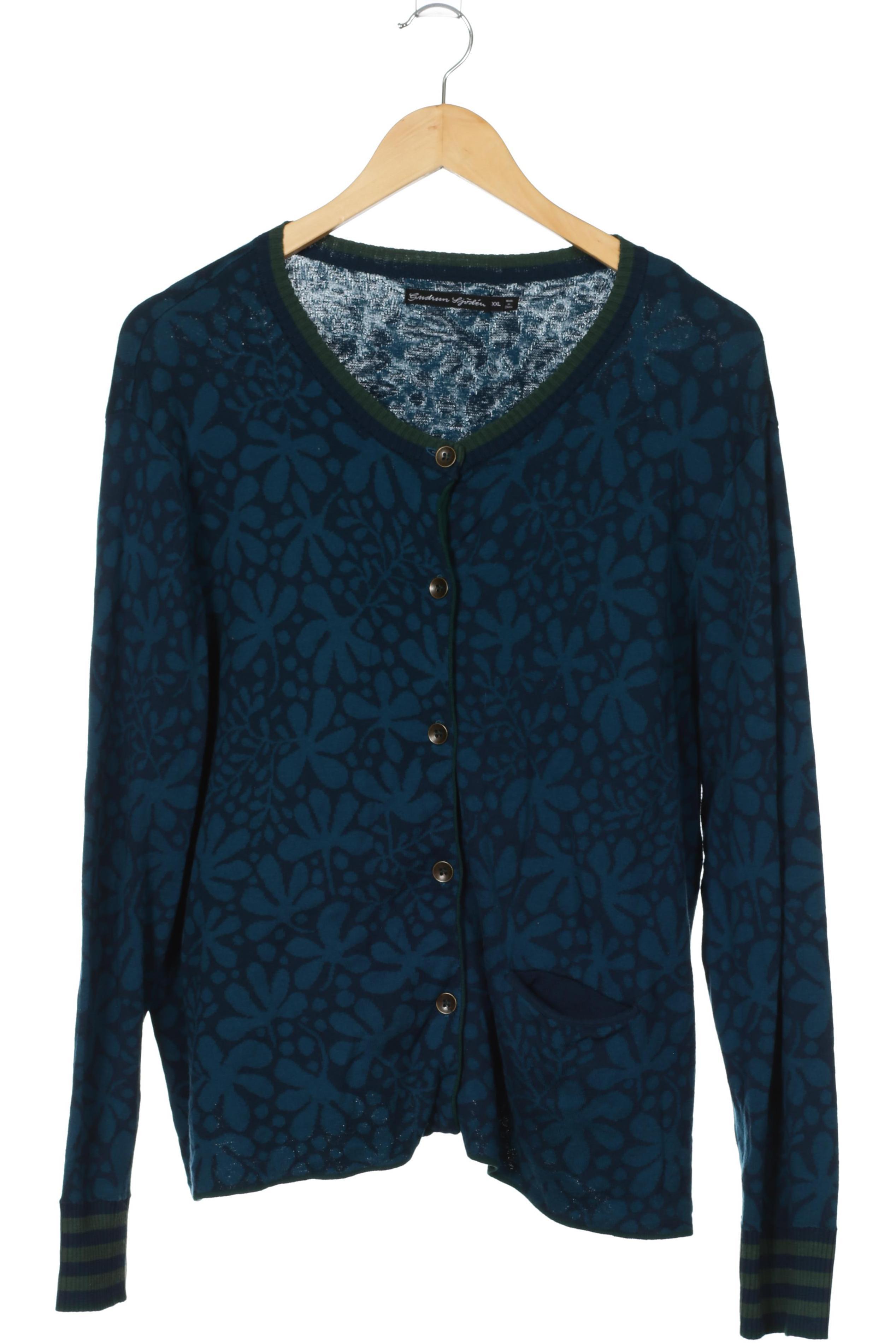 

Gudrun Sjödén Damen Strickjacke, türkis, Gr.