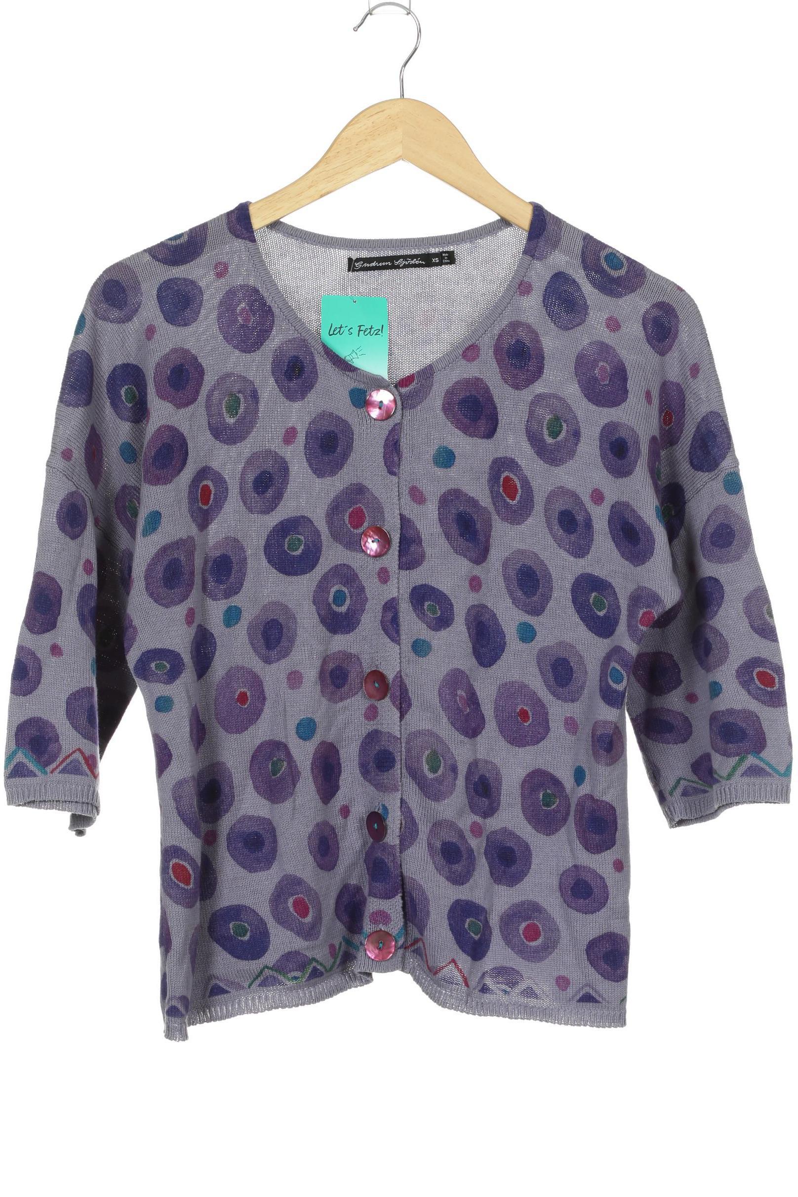 

Gudrun Sjödén Damen Strickjacke, lila, Gr.