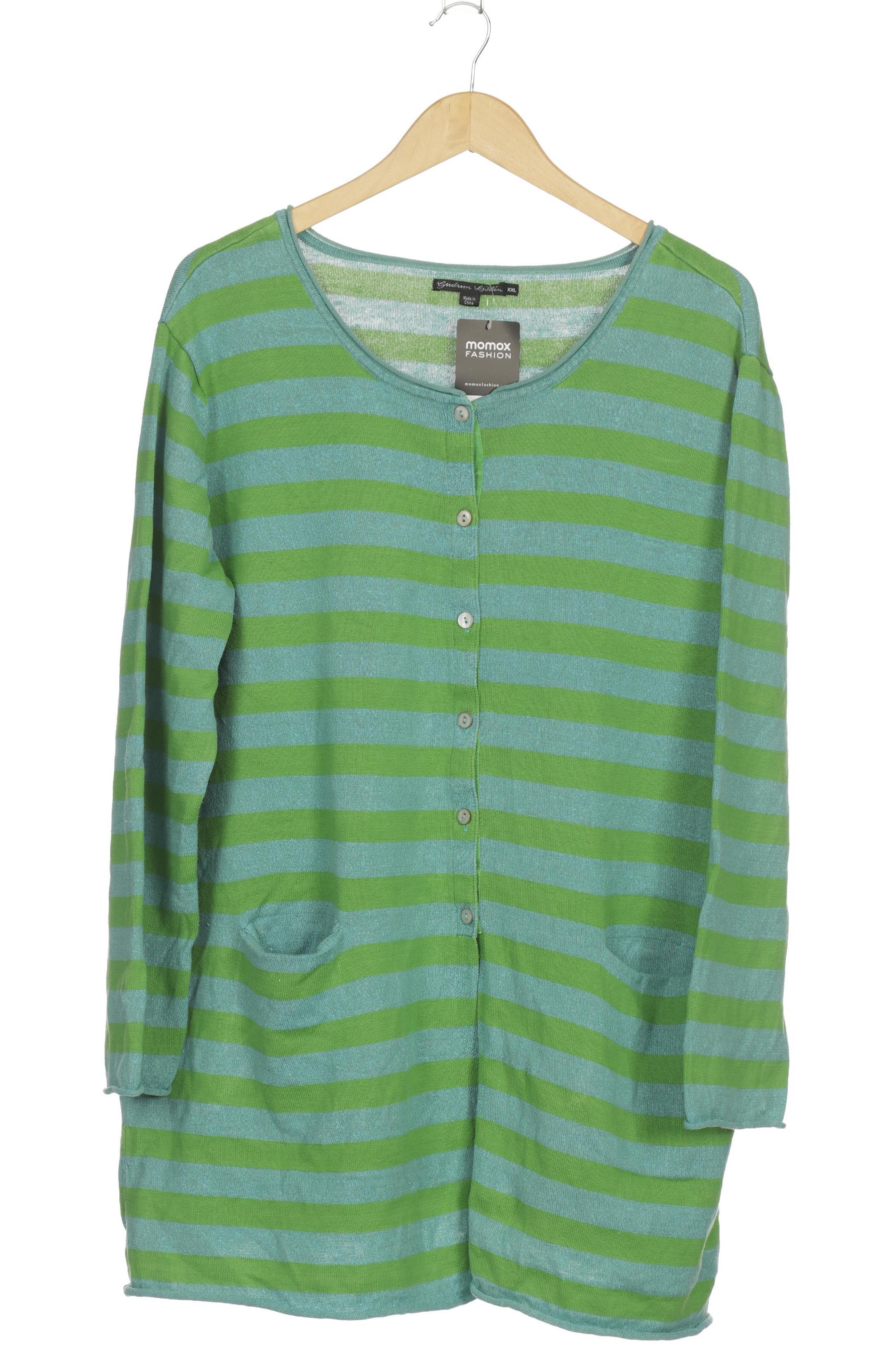 

Gudrun Sjödén Damen Strickjacke, grün, Gr.