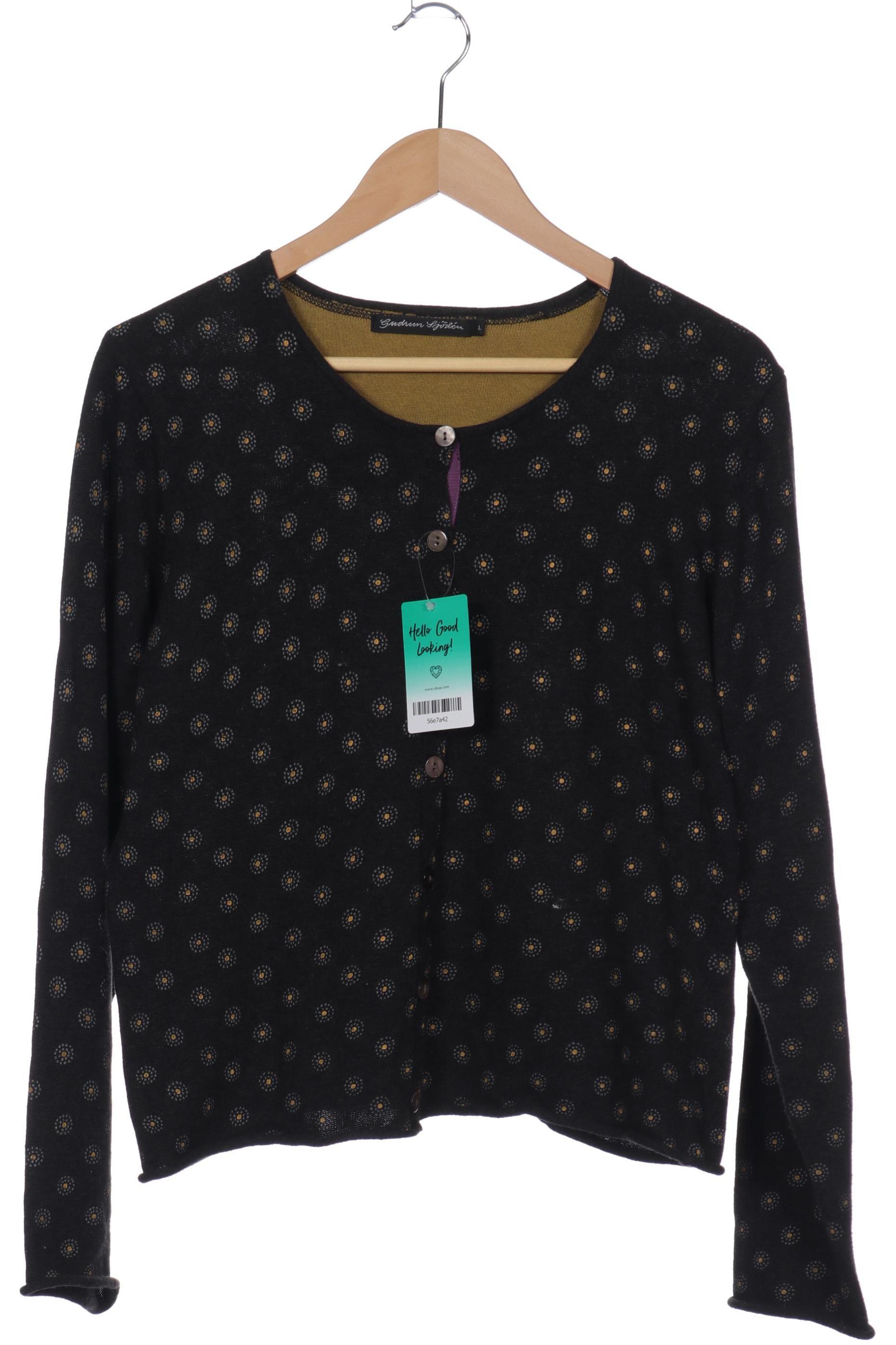 

Gudrun Sjödén Damen Strickjacke, schwarz, Gr.