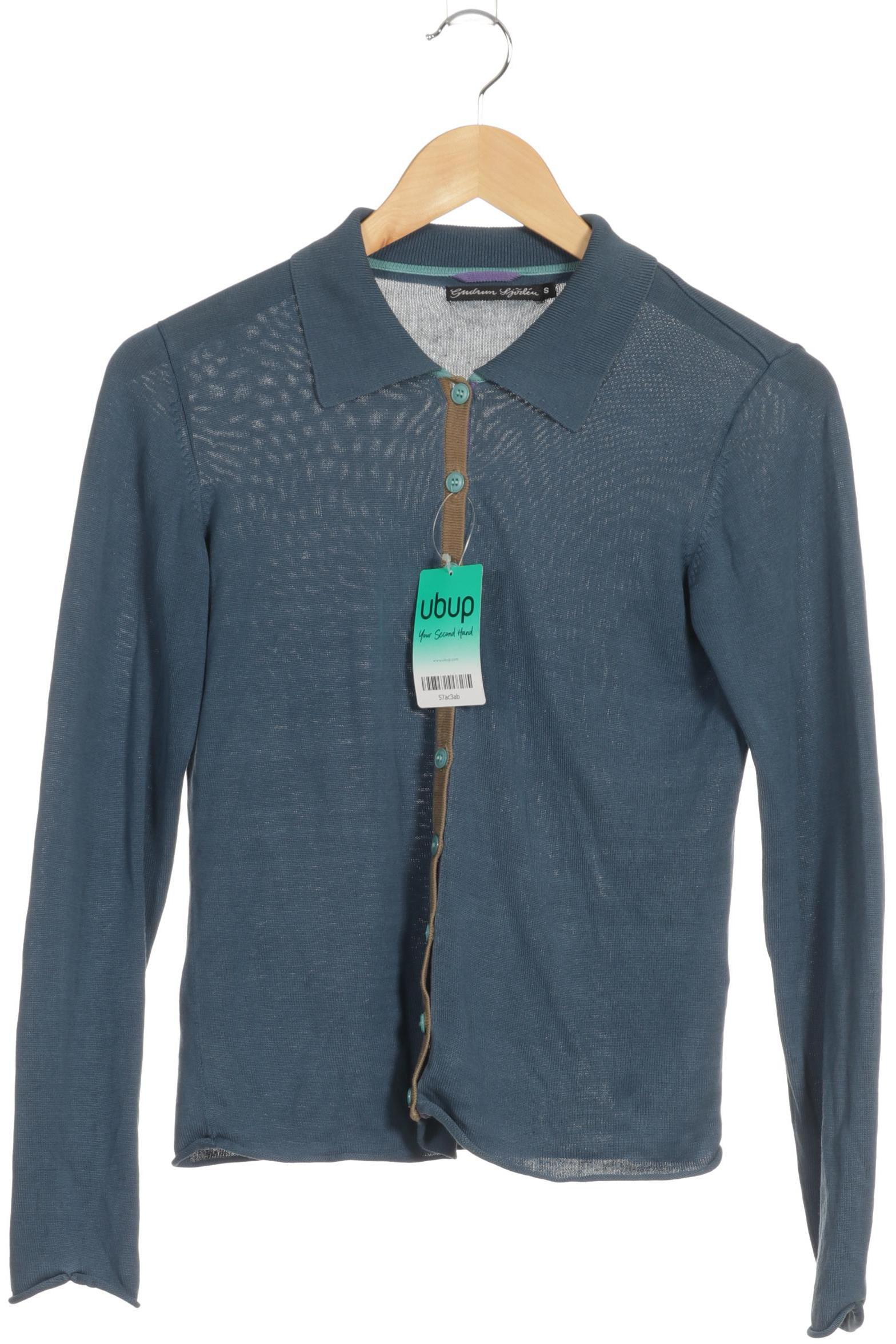 

Gudrun Sjödén Damen Strickjacke, blau, Gr.