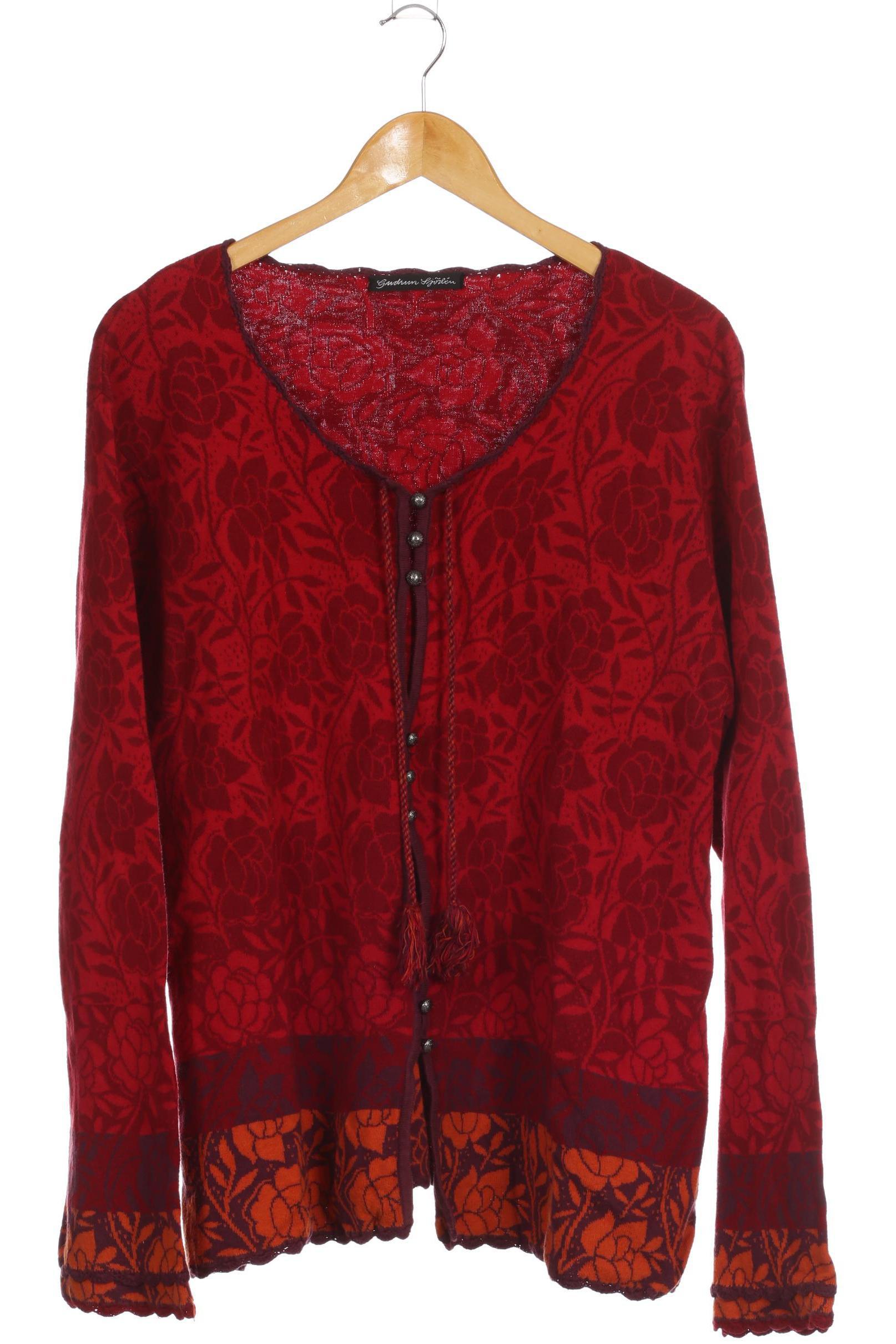 

Gudrun Sjödén Damen Strickjacke, rot, Gr.