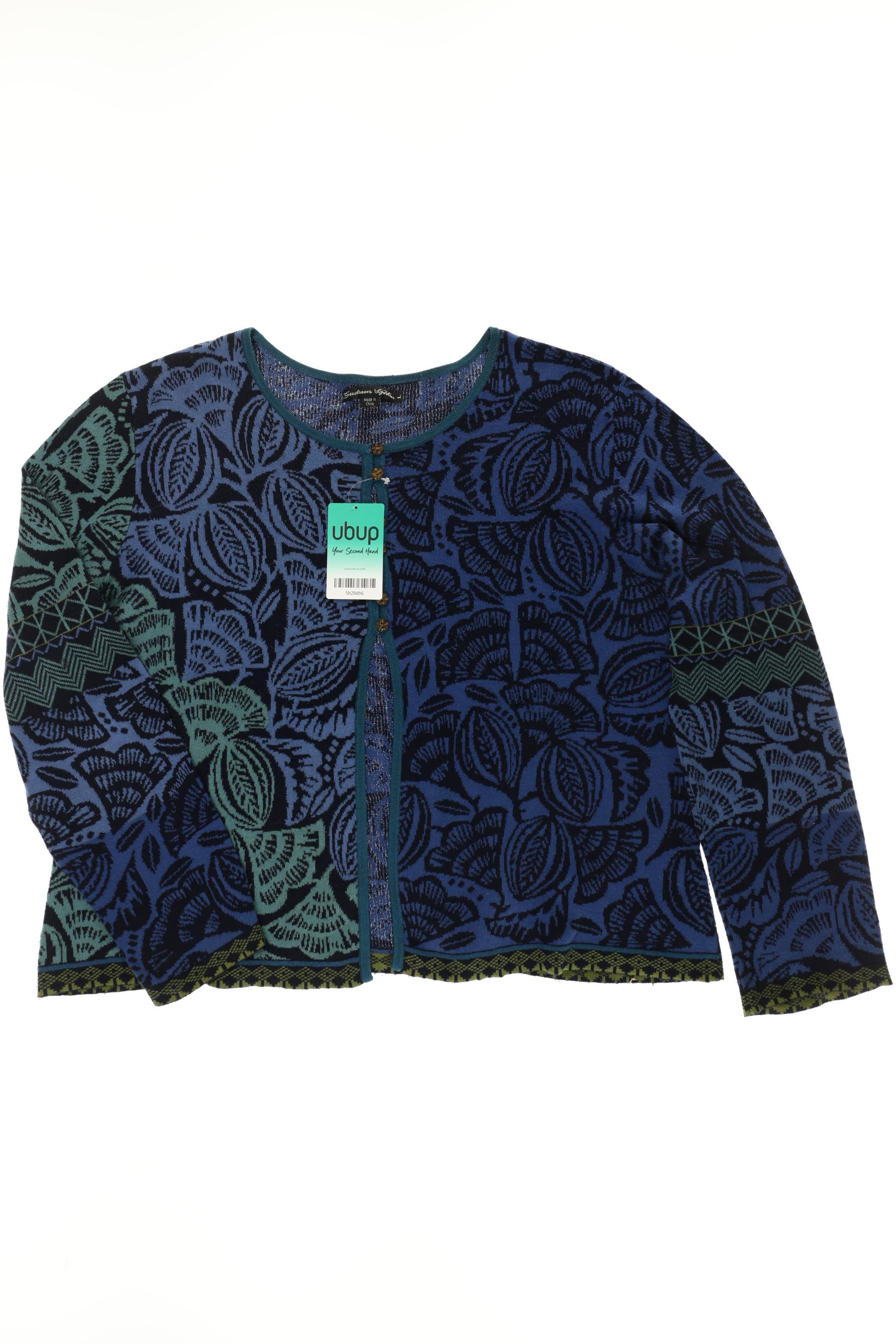 

Gudrun Sjödén Damen Strickjacke, blau, Gr.