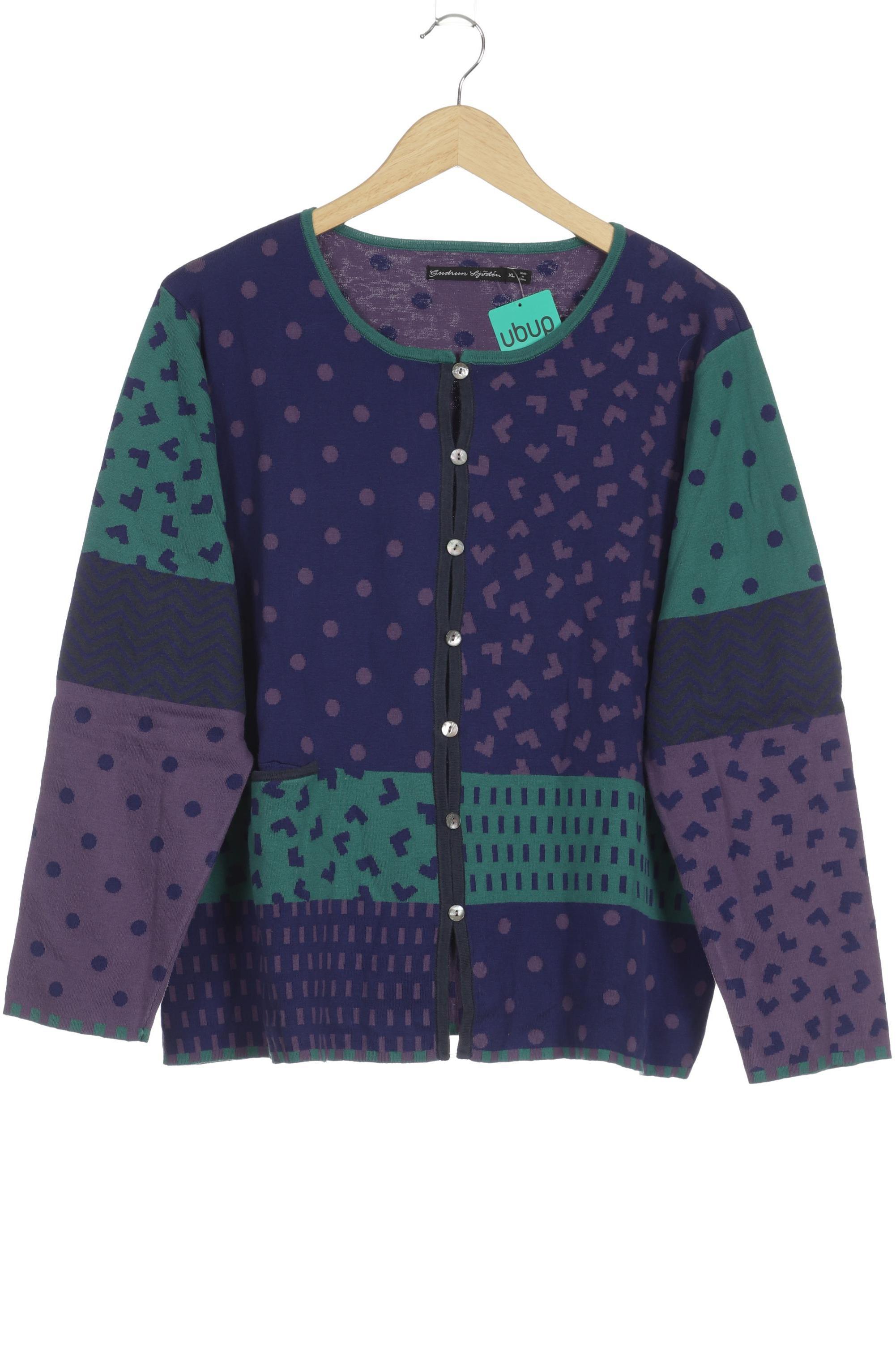 

Gudrun Sjödén Damen Strickjacke, blau, Gr.