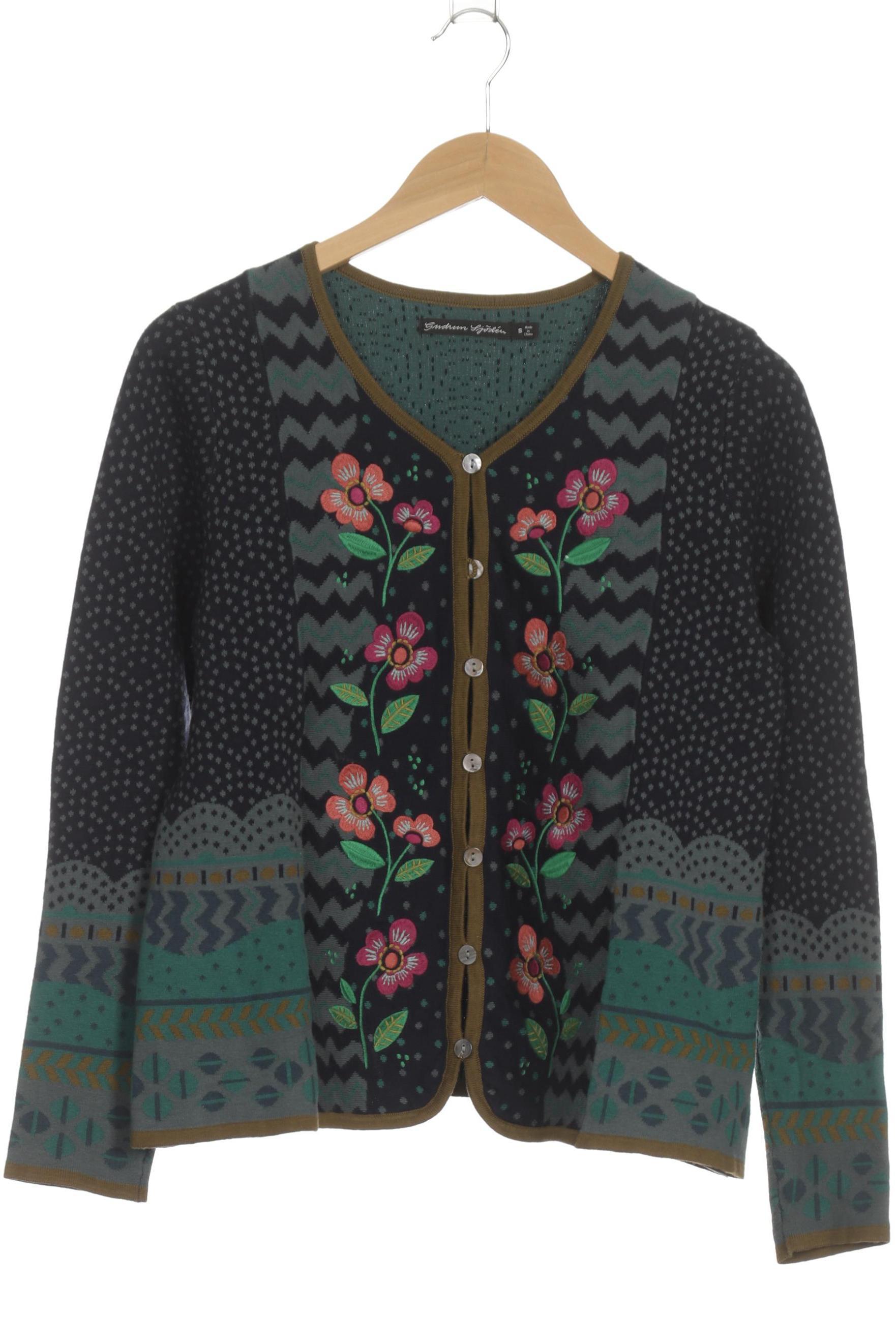 

Gudrun Sjödén Damen Strickjacke, blau, Gr.