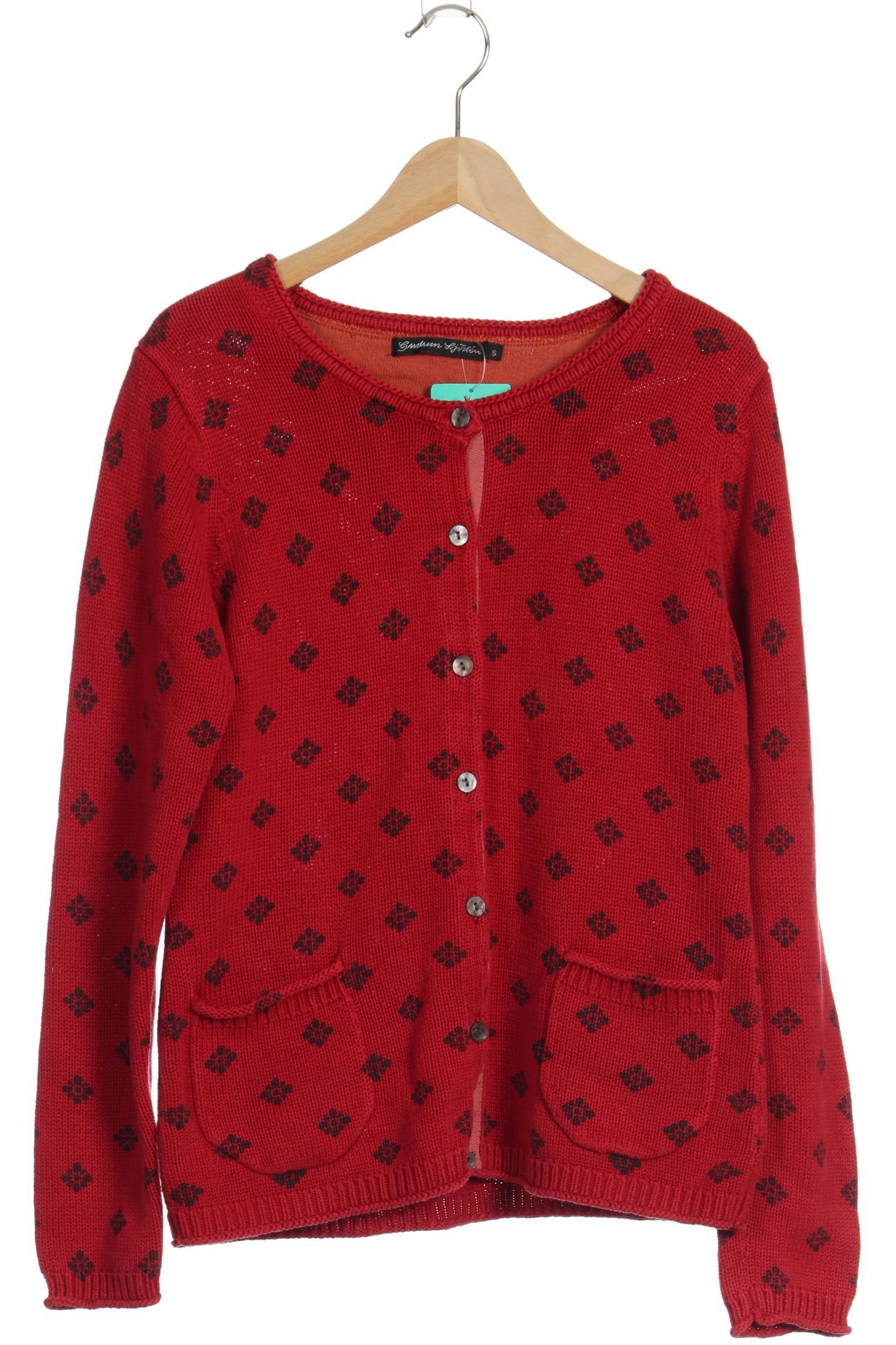 

Gudrun Sjödén Damen Strickjacke, rot, Gr.