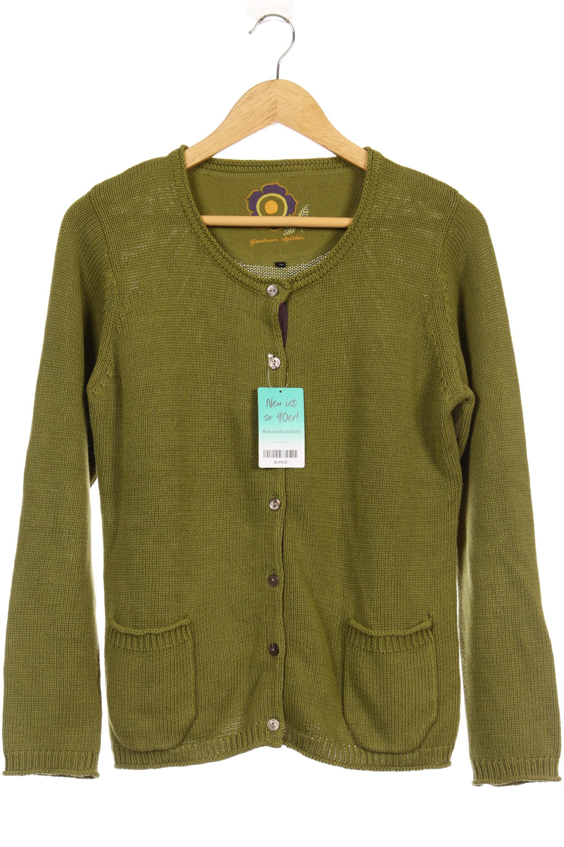 

Gudrun Sjödén Damen Strickjacke, grün, Gr.