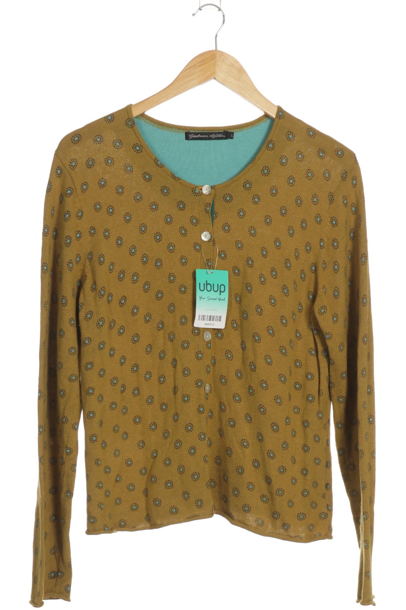 

Gudrun Sjödén Damen Strickjacke, grün, Gr.