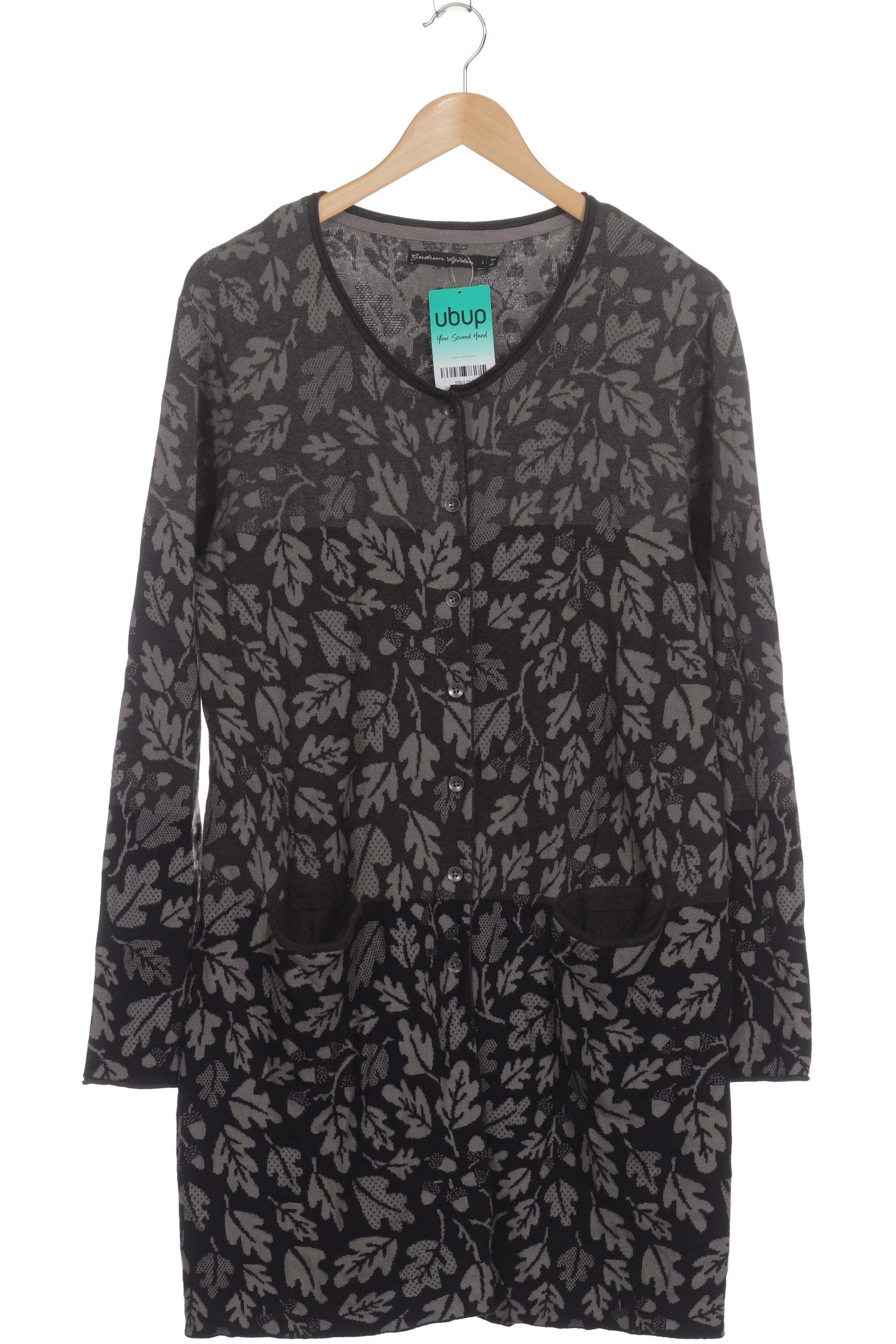 

Gudrun Sjödén Damen Strickjacke, grau, Gr.