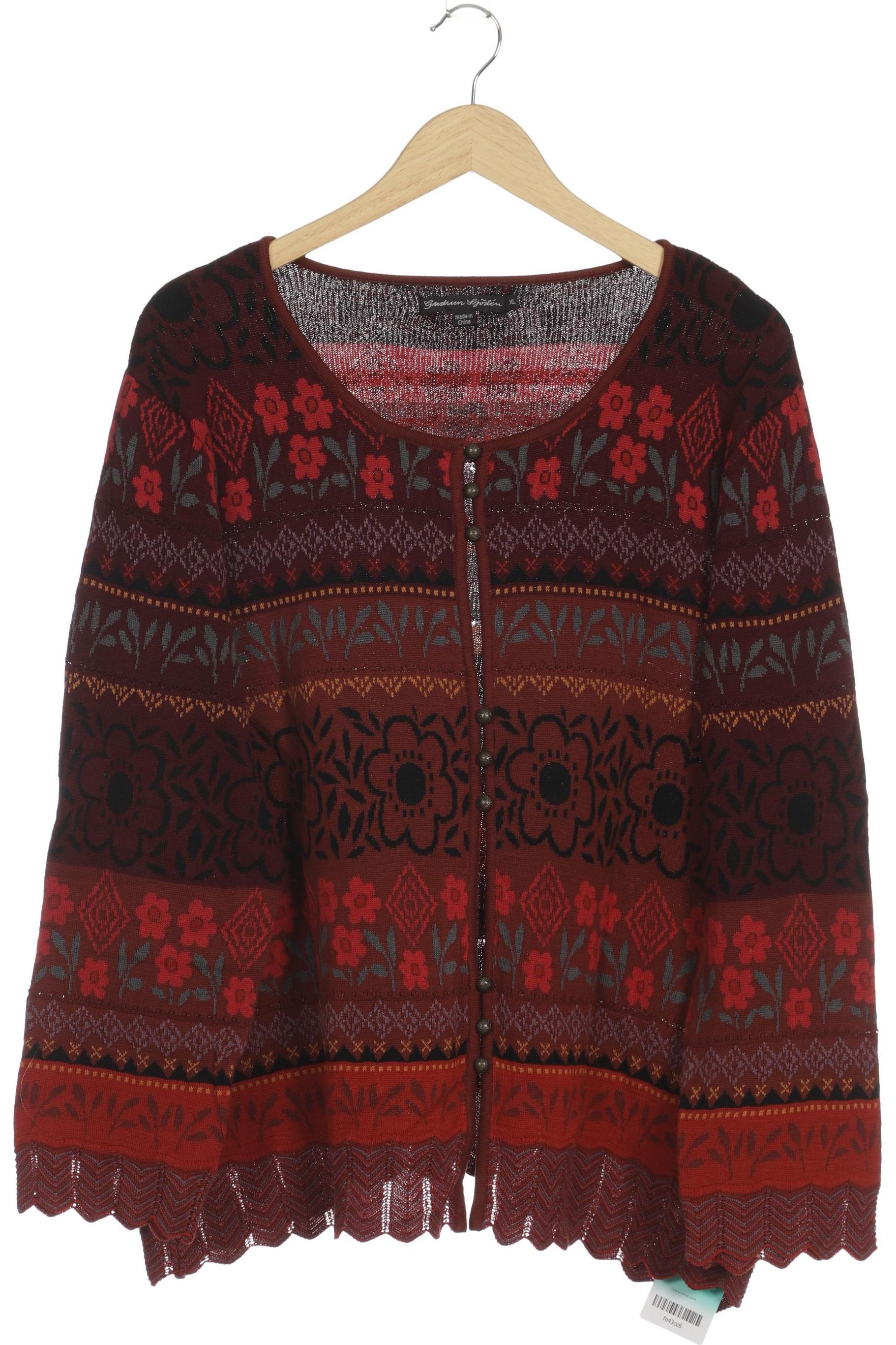 

Gudrun Sjödén Damen Strickjacke, braun, Gr.