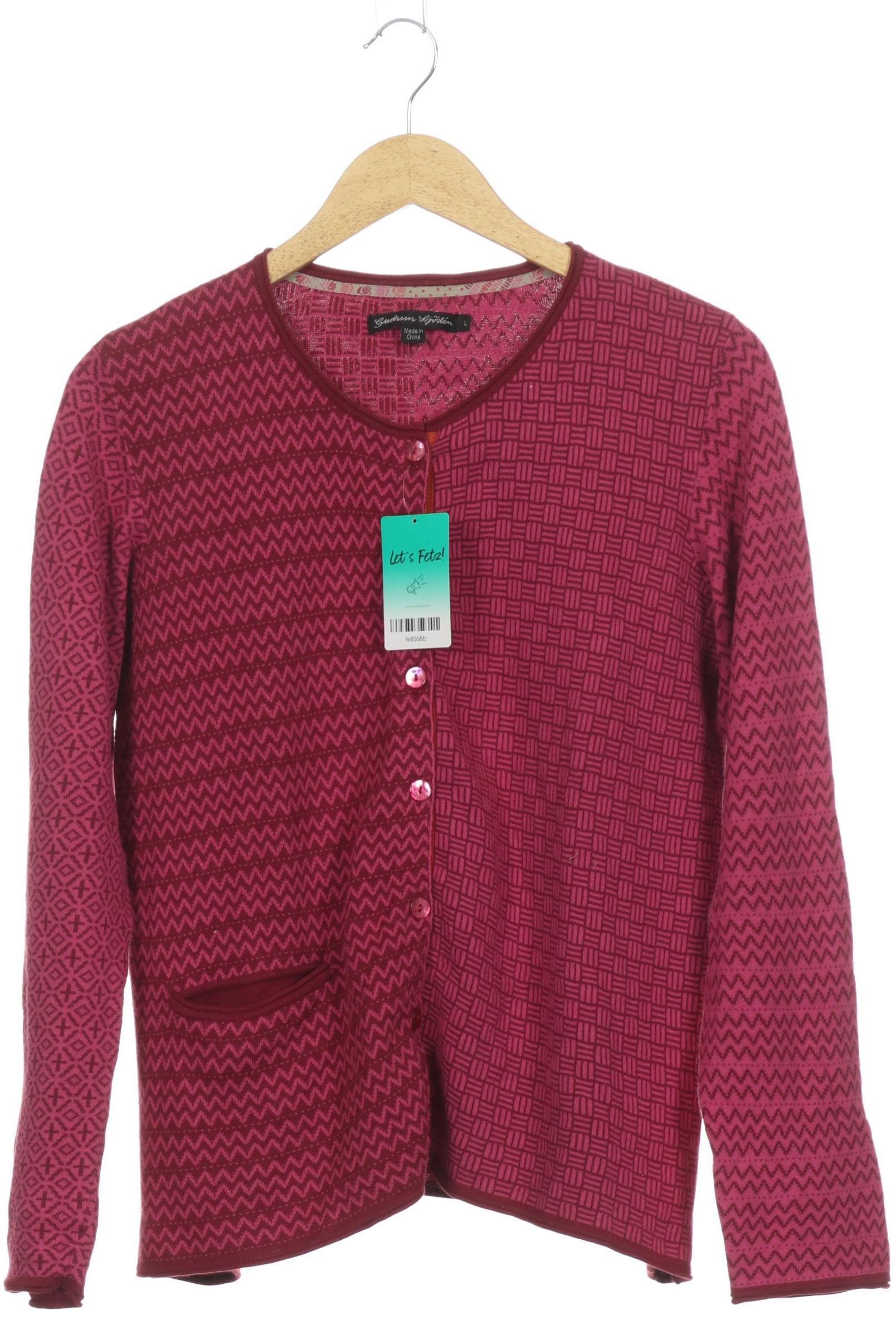 

Gudrun Sjödén Damen Strickjacke, pink, Gr.