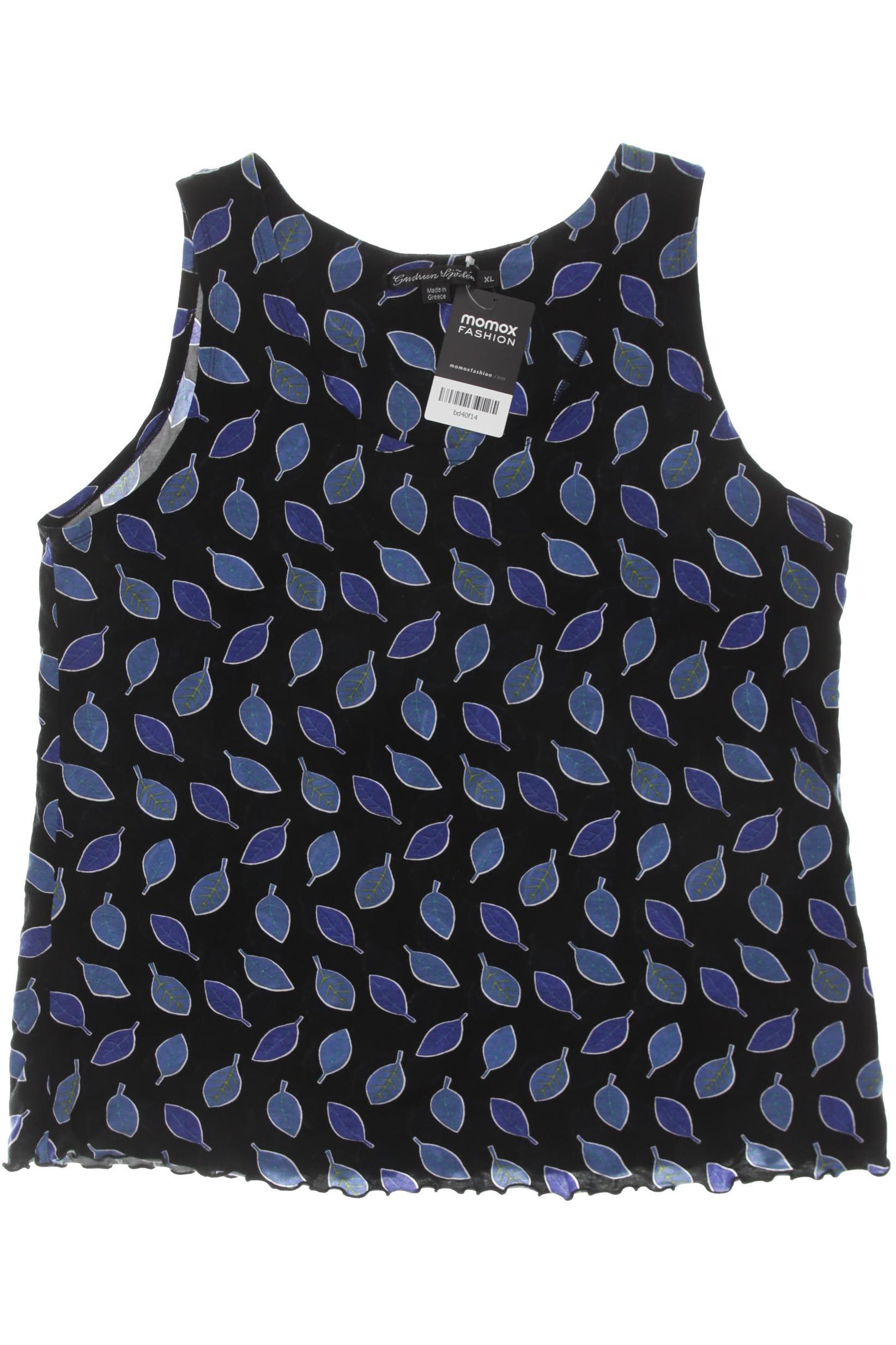 

Gudrun Sjödén Damen Top, schwarz, Gr.