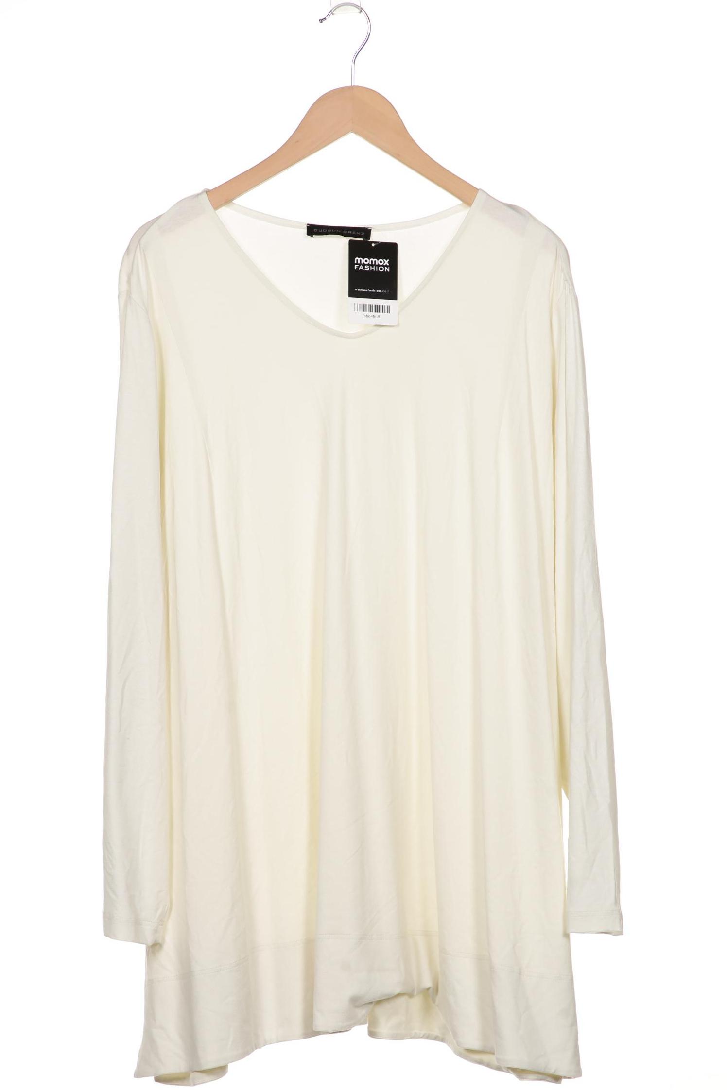 

GUDRUN GRENZ Damen Langarmshirt, cremeweiß