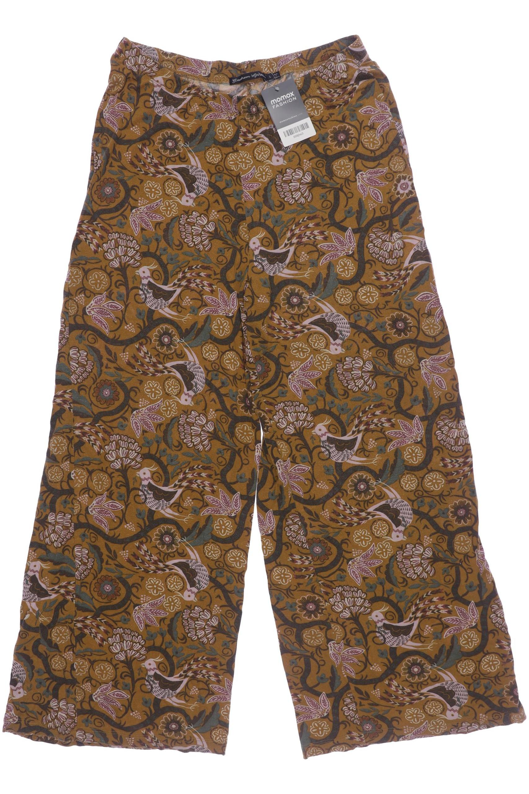 

Gudrun Sjödén Damen Stoffhose, braun, Gr. 0
