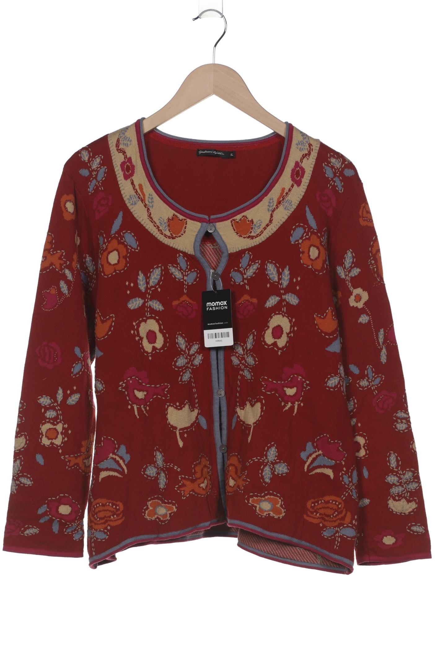 

Gudrun Sjödén Damen Strickjacke, rot, Gr. 44