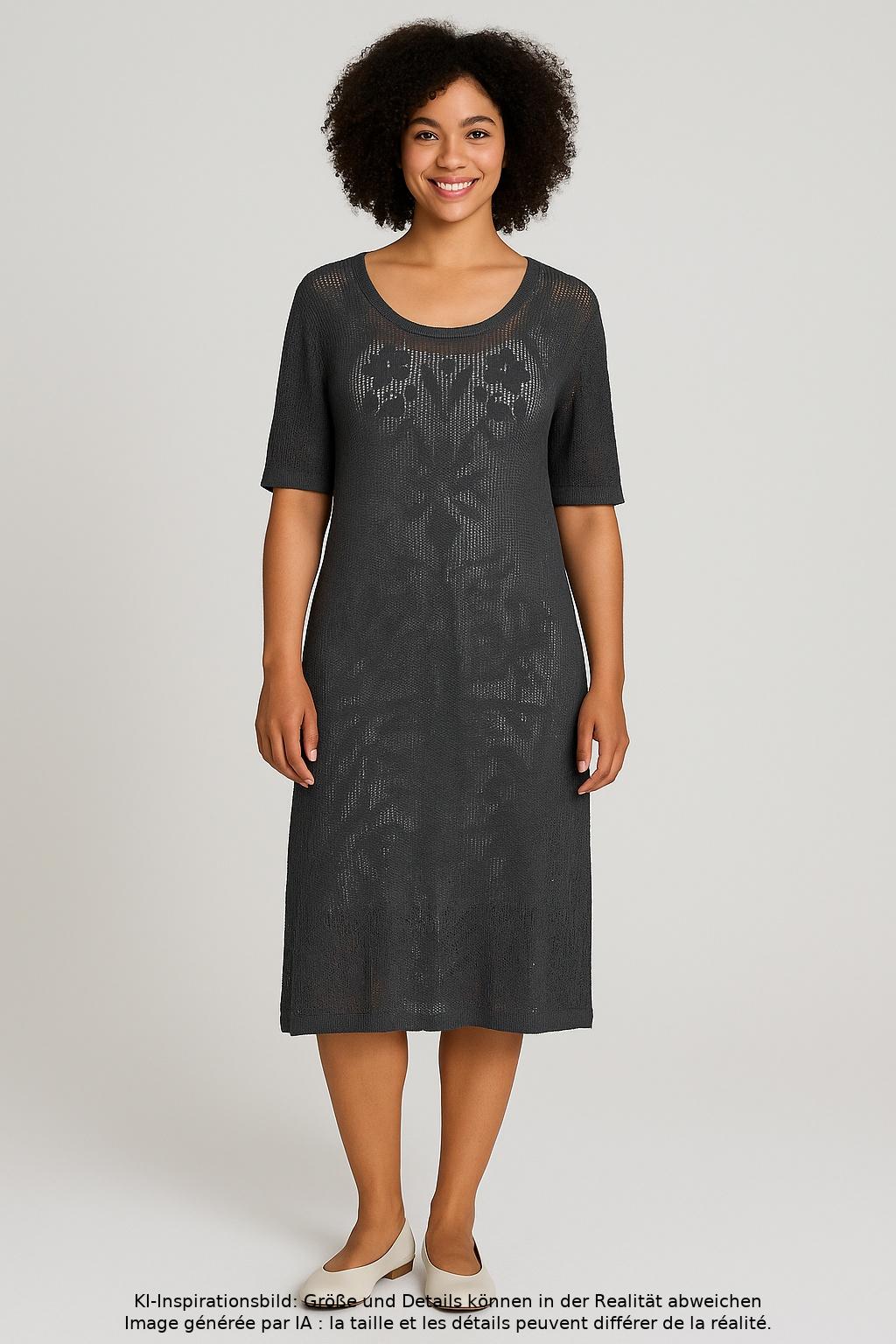 

Gudrun Sjödén Damen Kleid, grau, Gr. 42