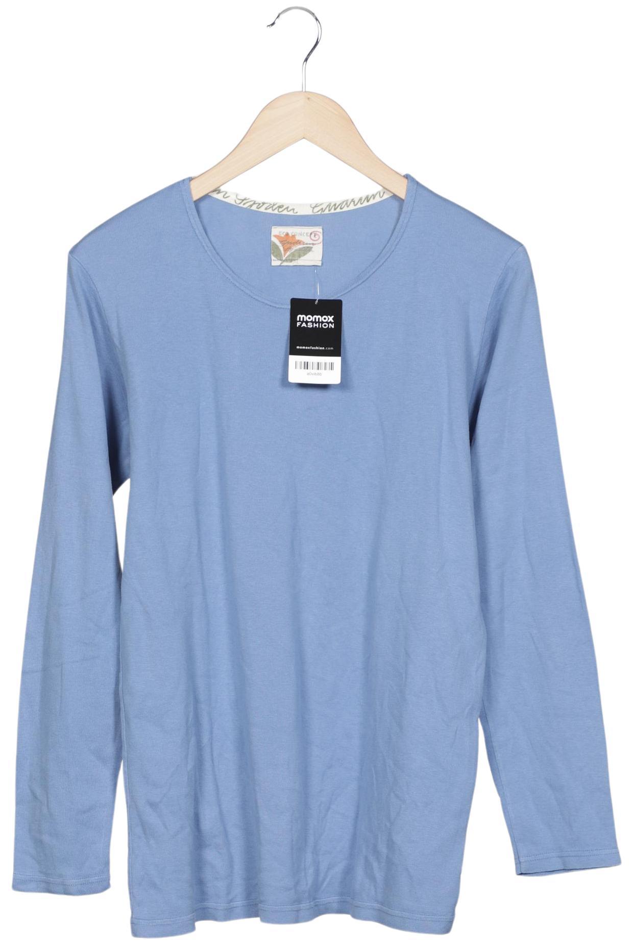 

Gudrun Sjödén Damen Langarmshirt, hellblau, Gr. 44