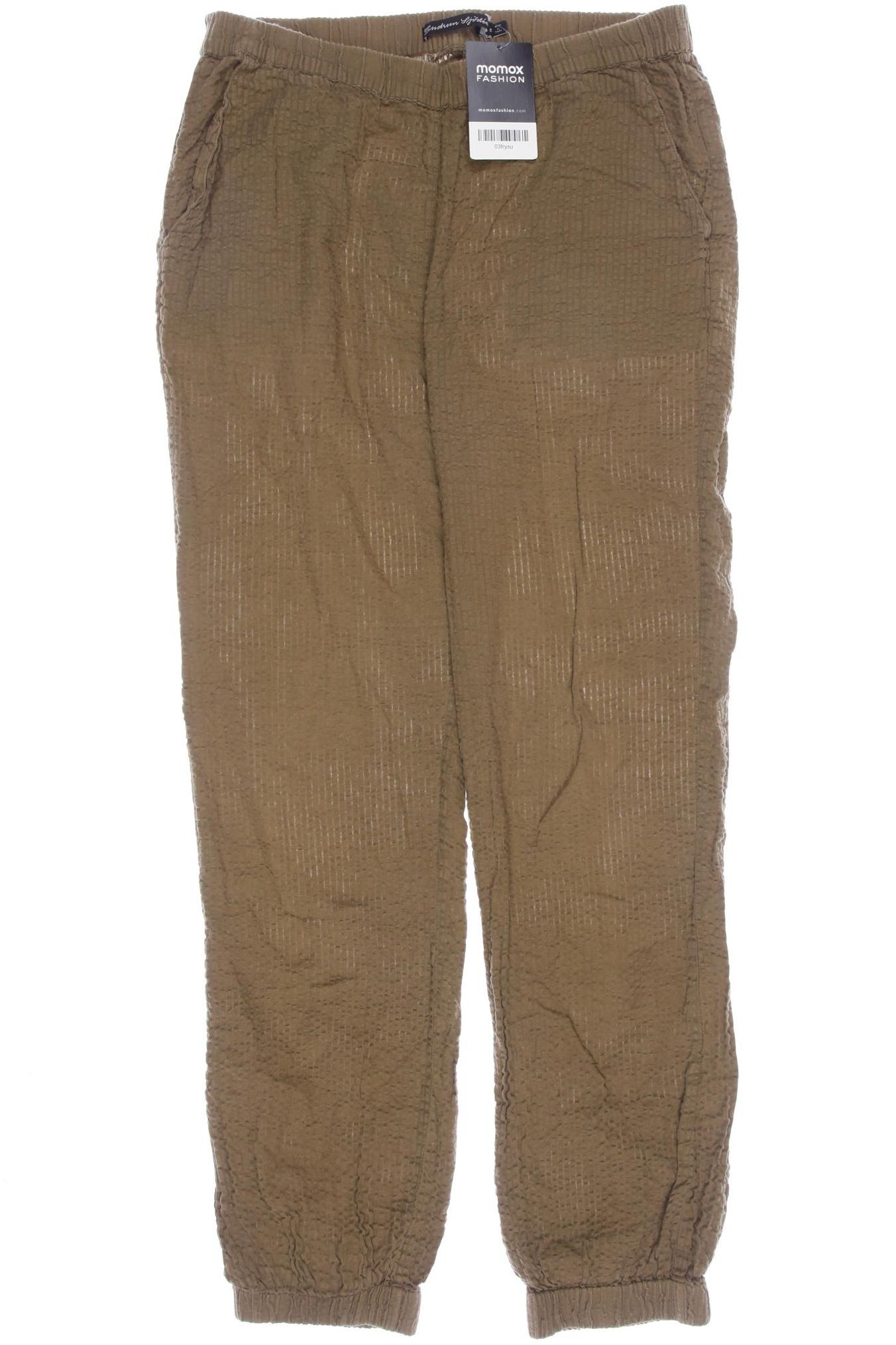 

Gudrun Sjödén Damen Stoffhose, braun, Gr. 0